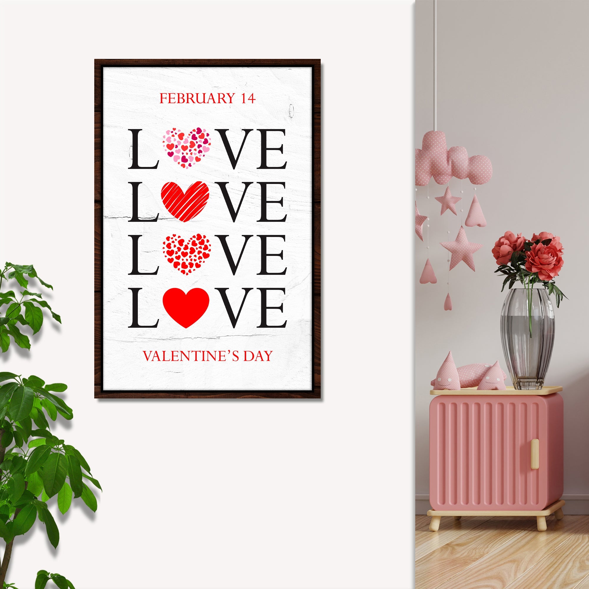 Valentine's Day Sign VIII on sale at MyriadMart