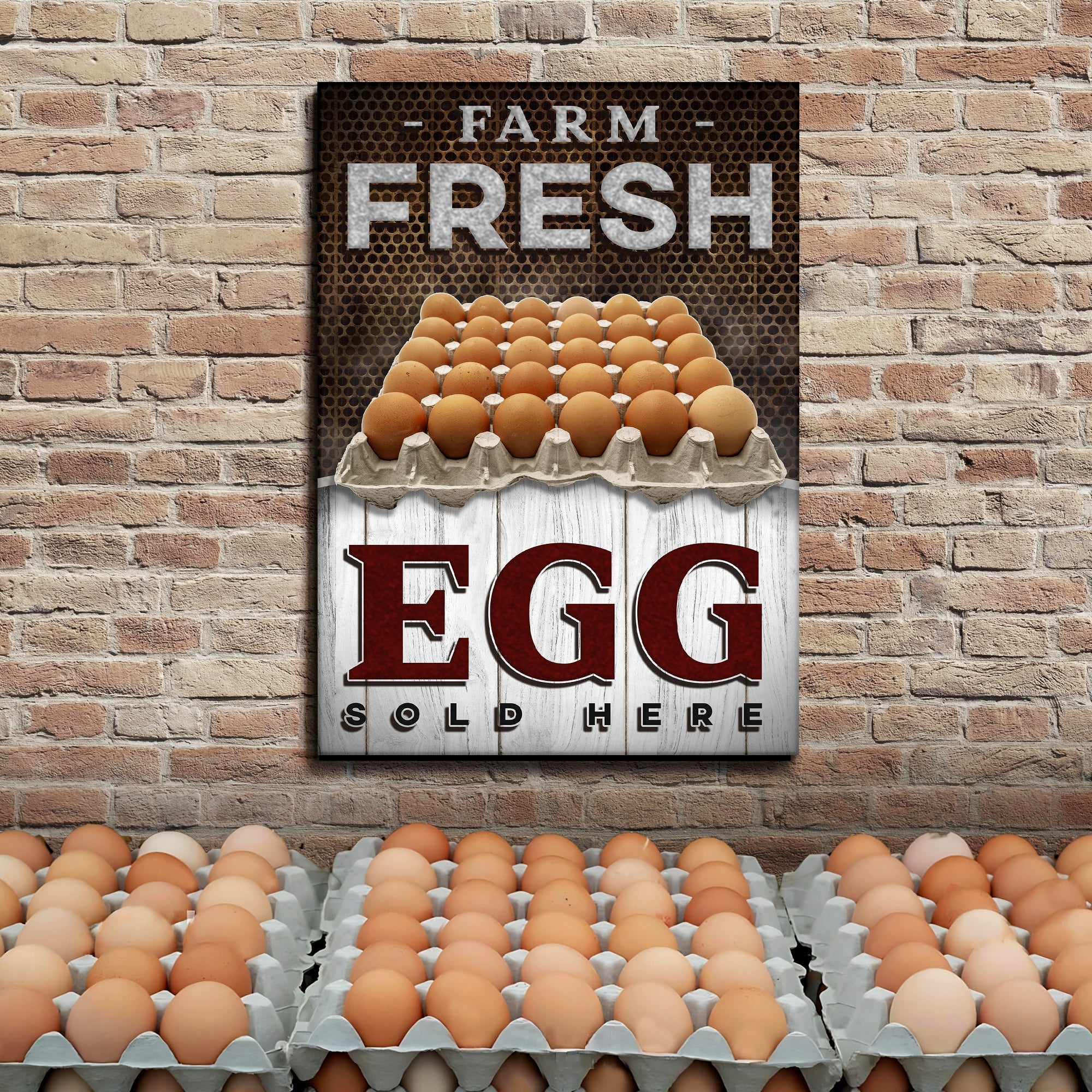 Sold Here Farm Fresh Eggs Sign on sale at MyriadMart