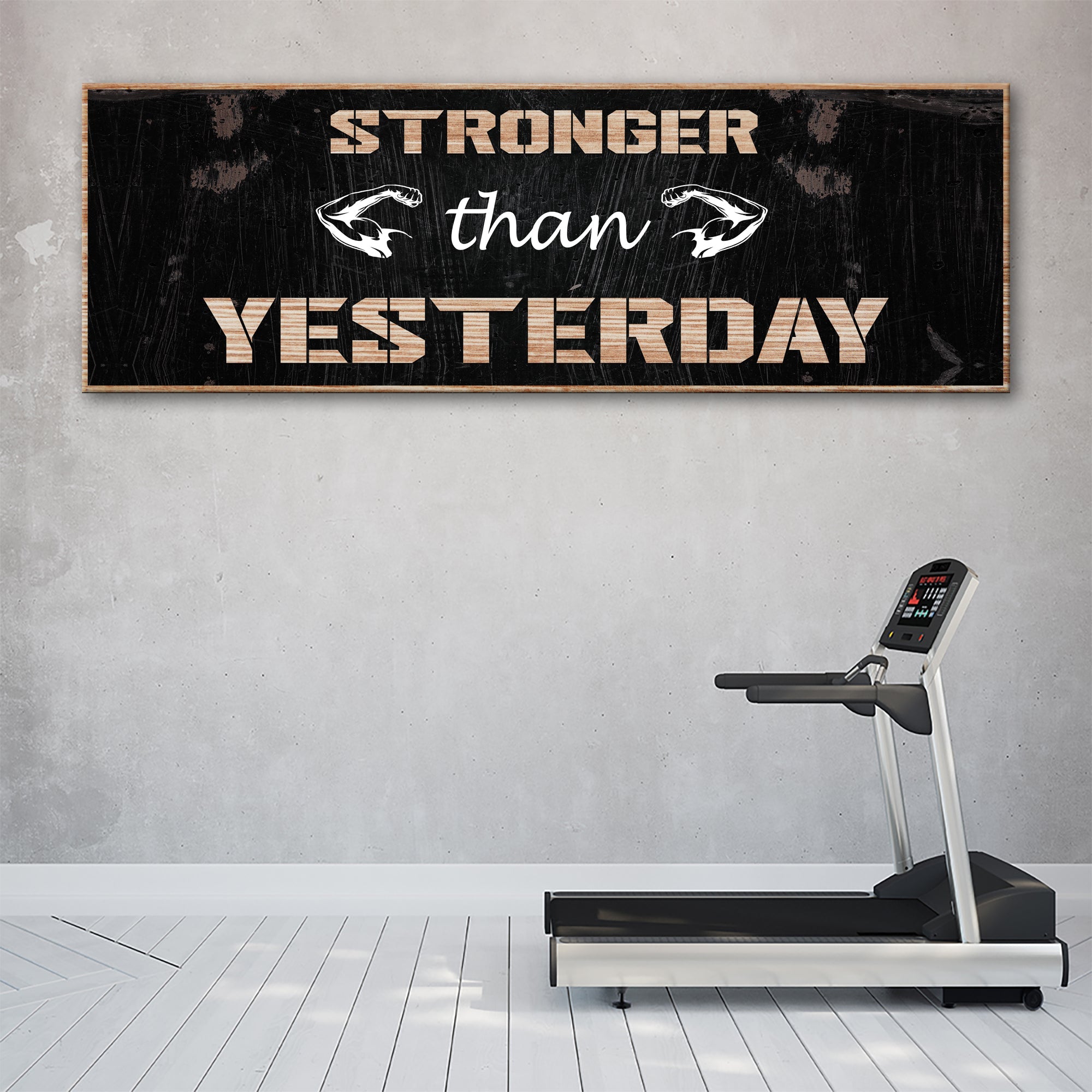 Stronger Than Yesterday Sign on sale at MyriadMart