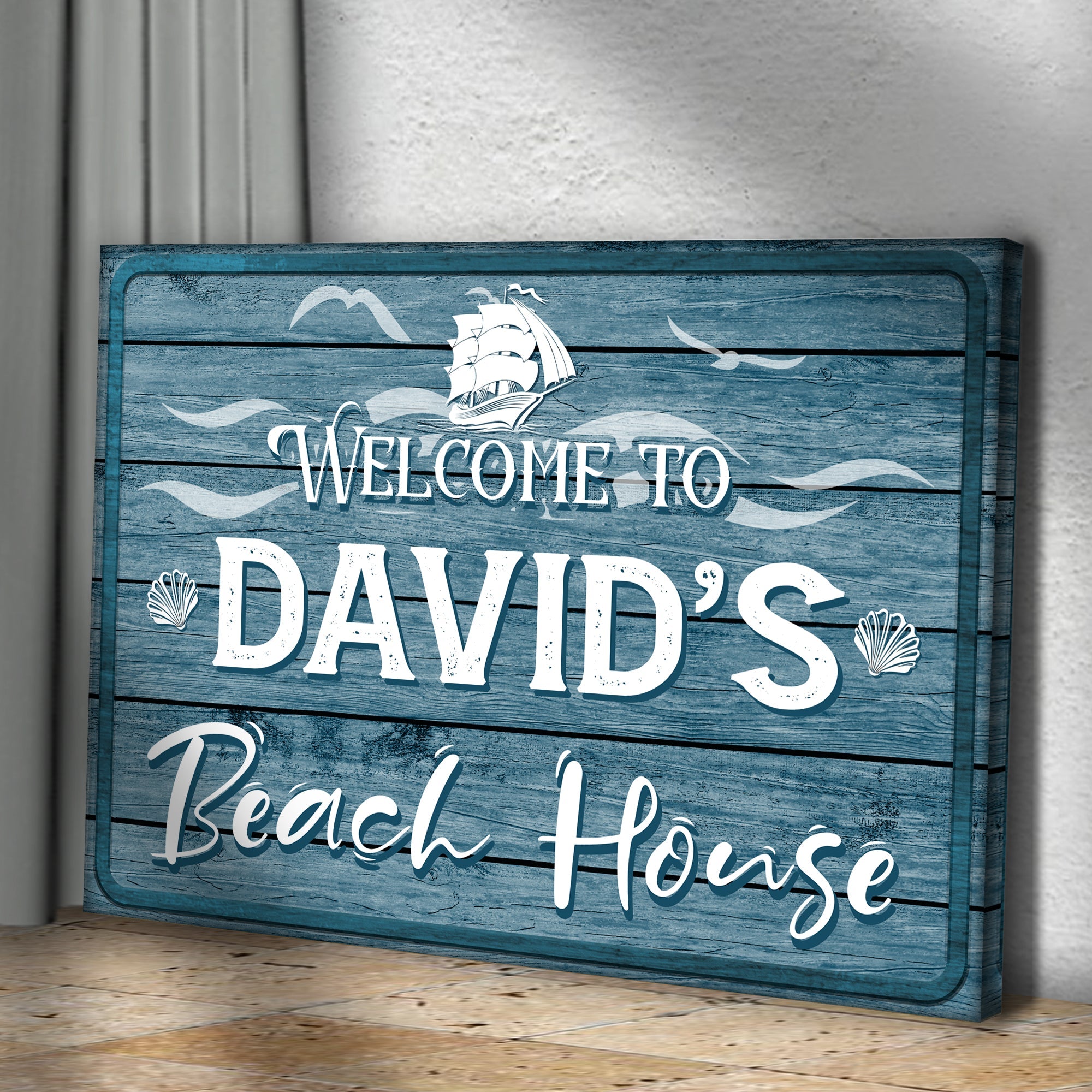 Beach House Welcome Sign on sale at MyriadMart