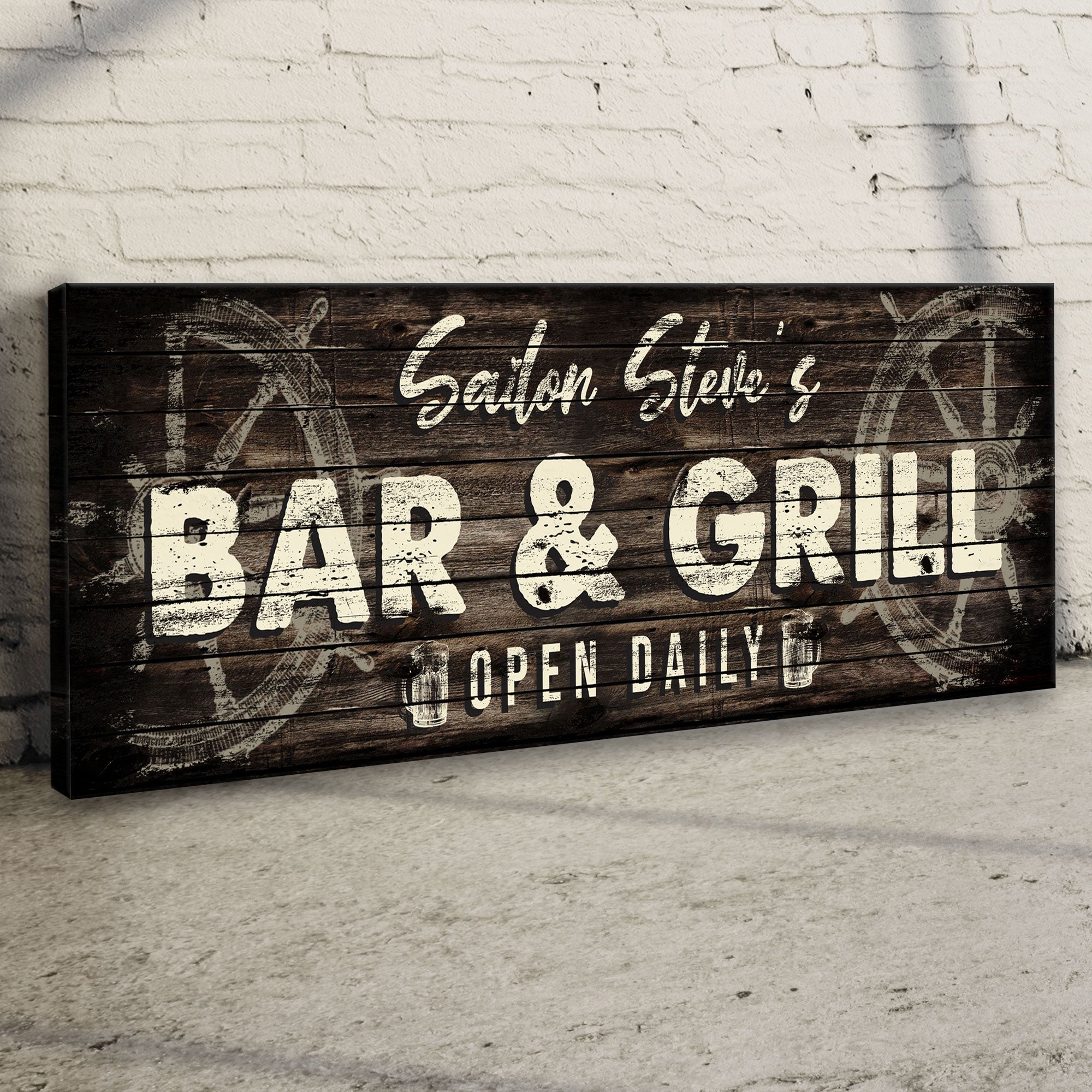 Sailor Bar And Grill Open Daily Sign on sale at MyriadMart