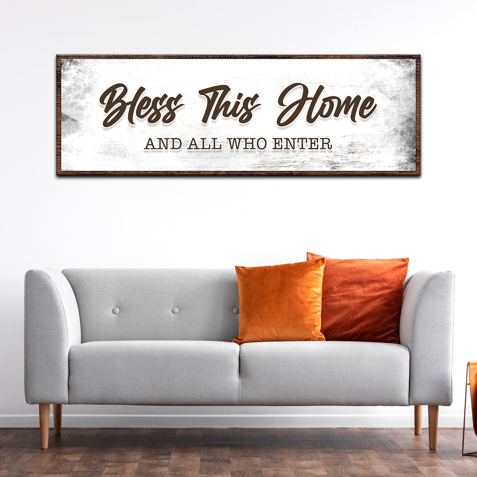 Bless This Home And All Who Enter Sign on sale at MyriadMart