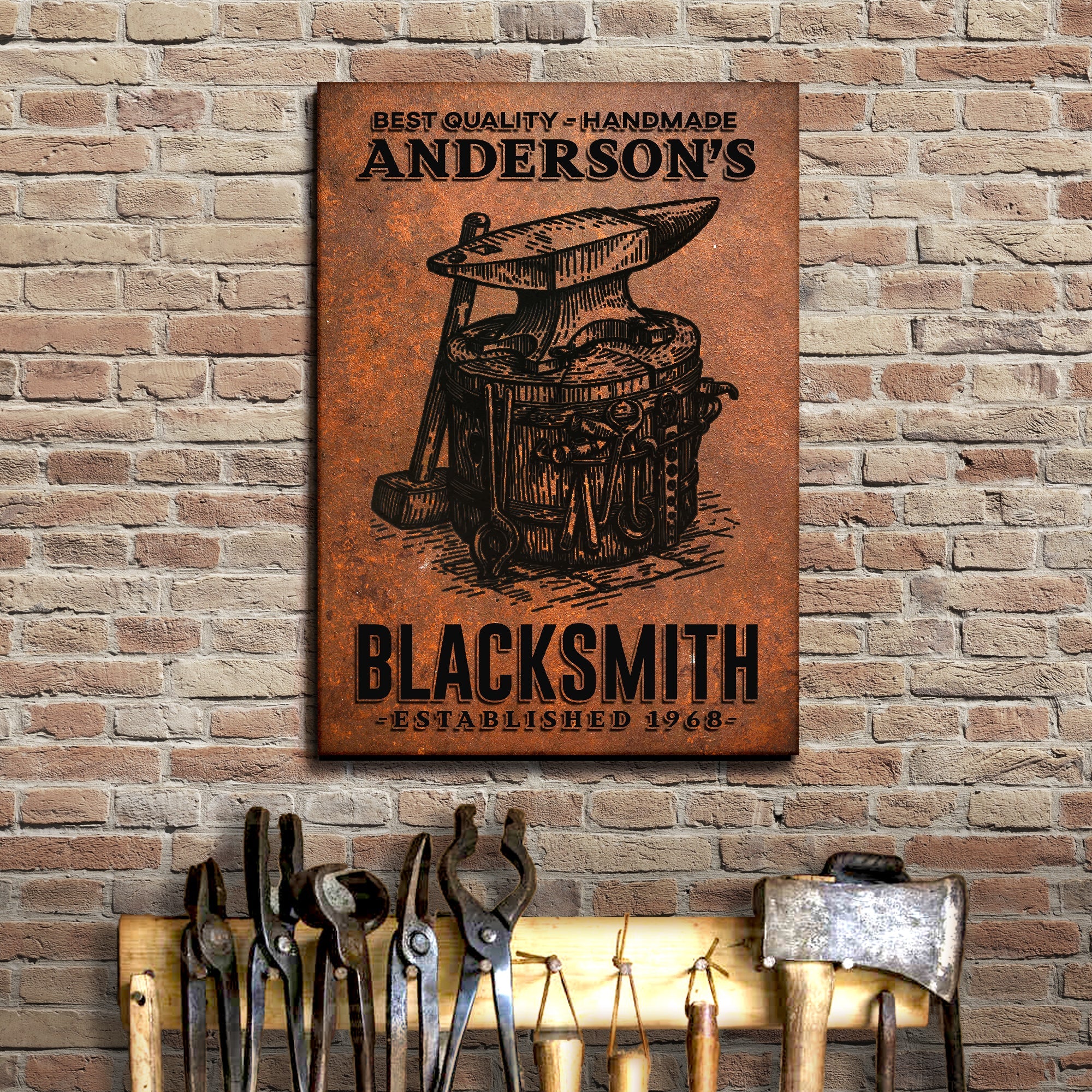Best Quality Handmade Blacksmith Sign on sale at MyriadMart
