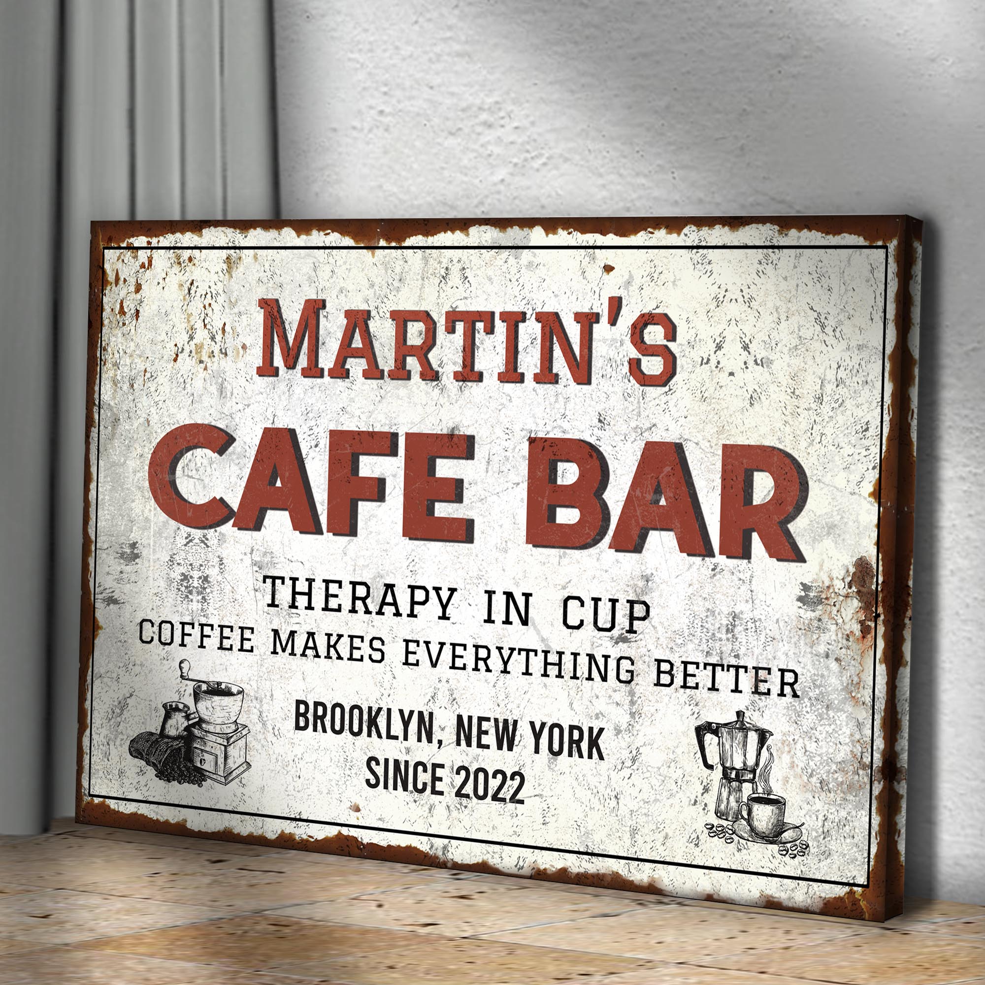 Cafe Bar Sign on sale at MyriadMart