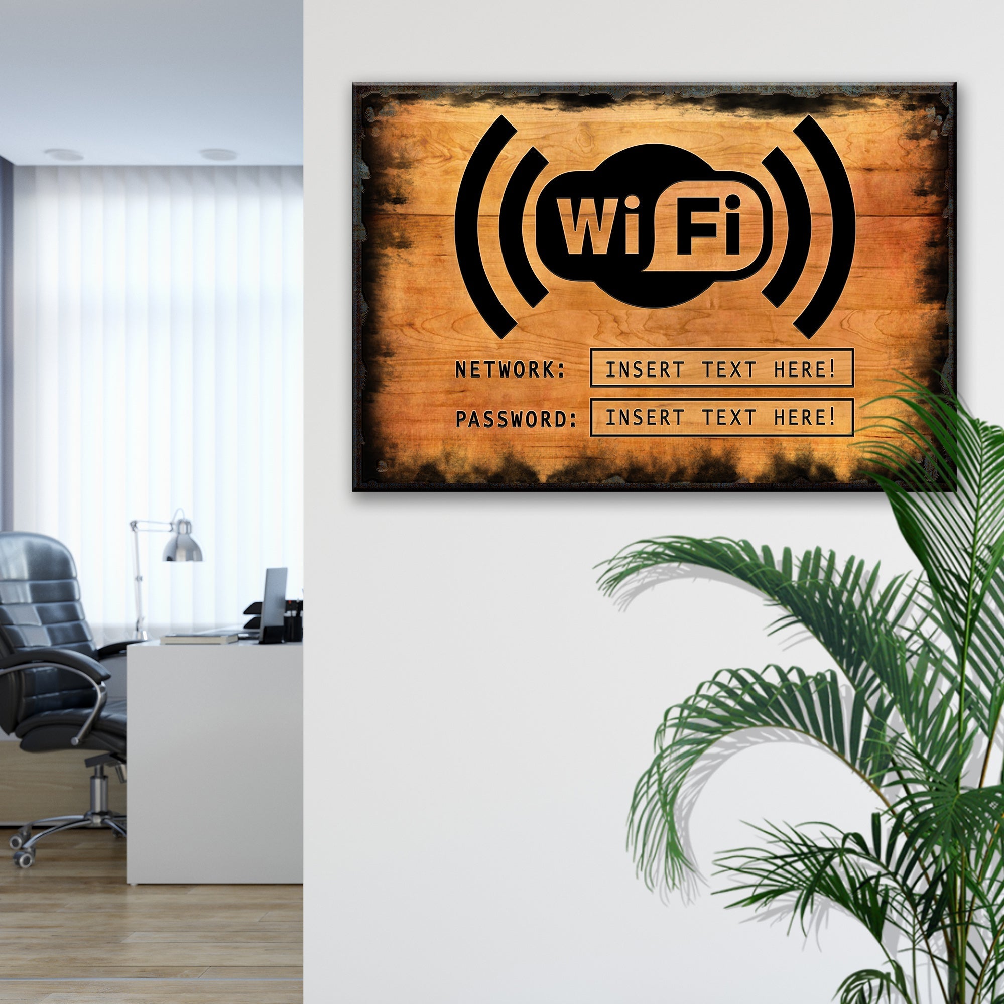 Wifi Password Sign II on sale at MyriadMart