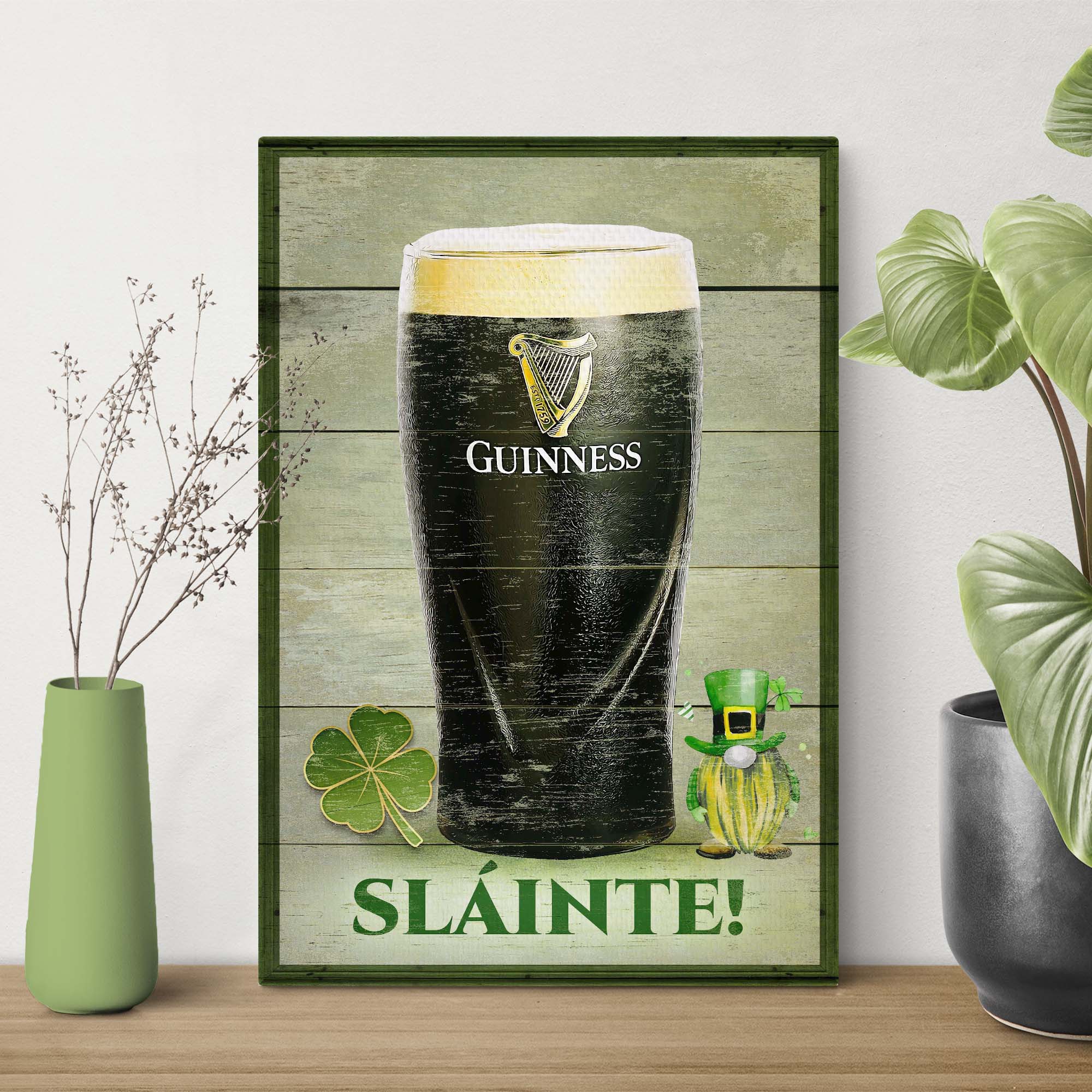 Sláinte! St. Patrick's Day Sign on sale at MyriadMart