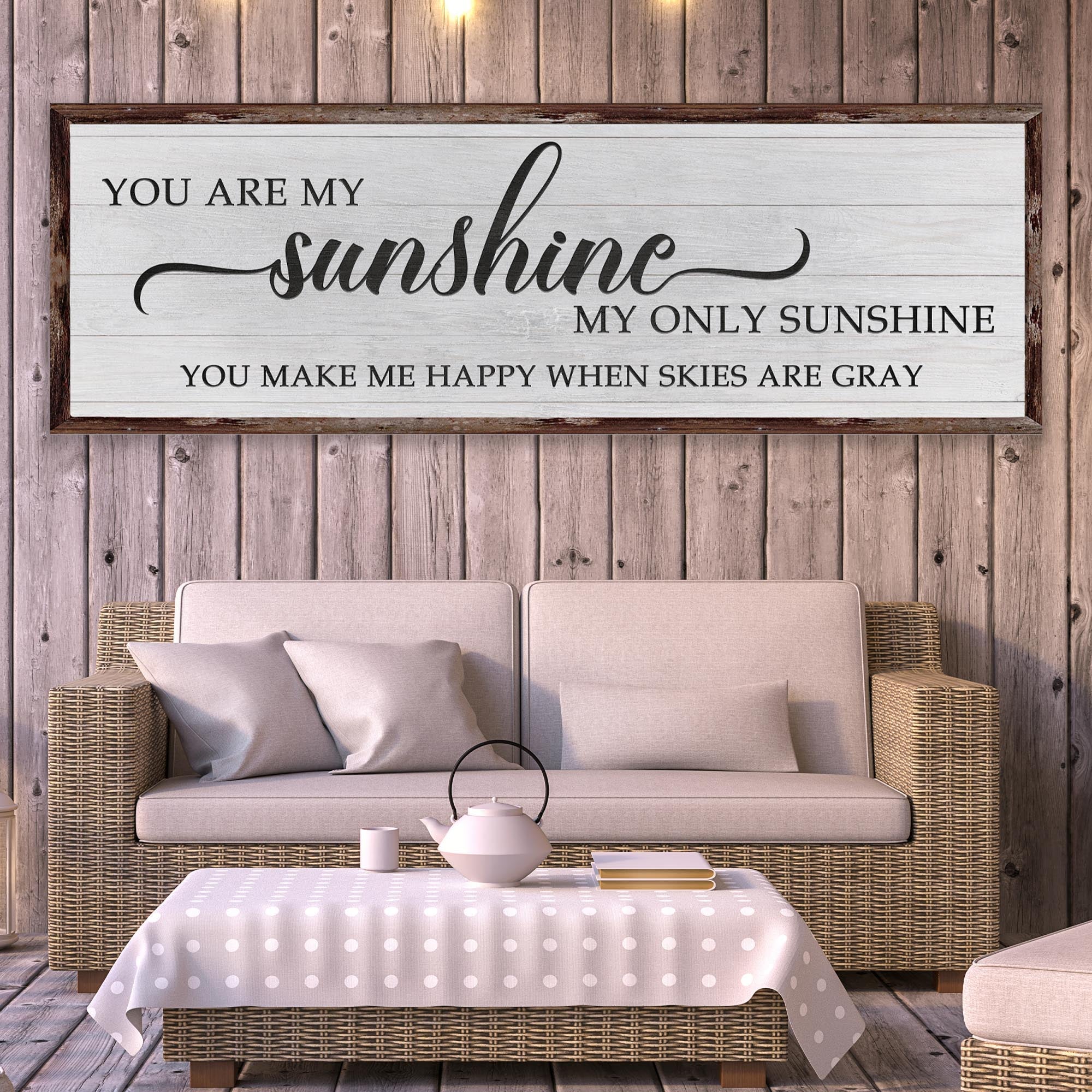 You Are My Sunshine Sign IV on sale at MyriadMart