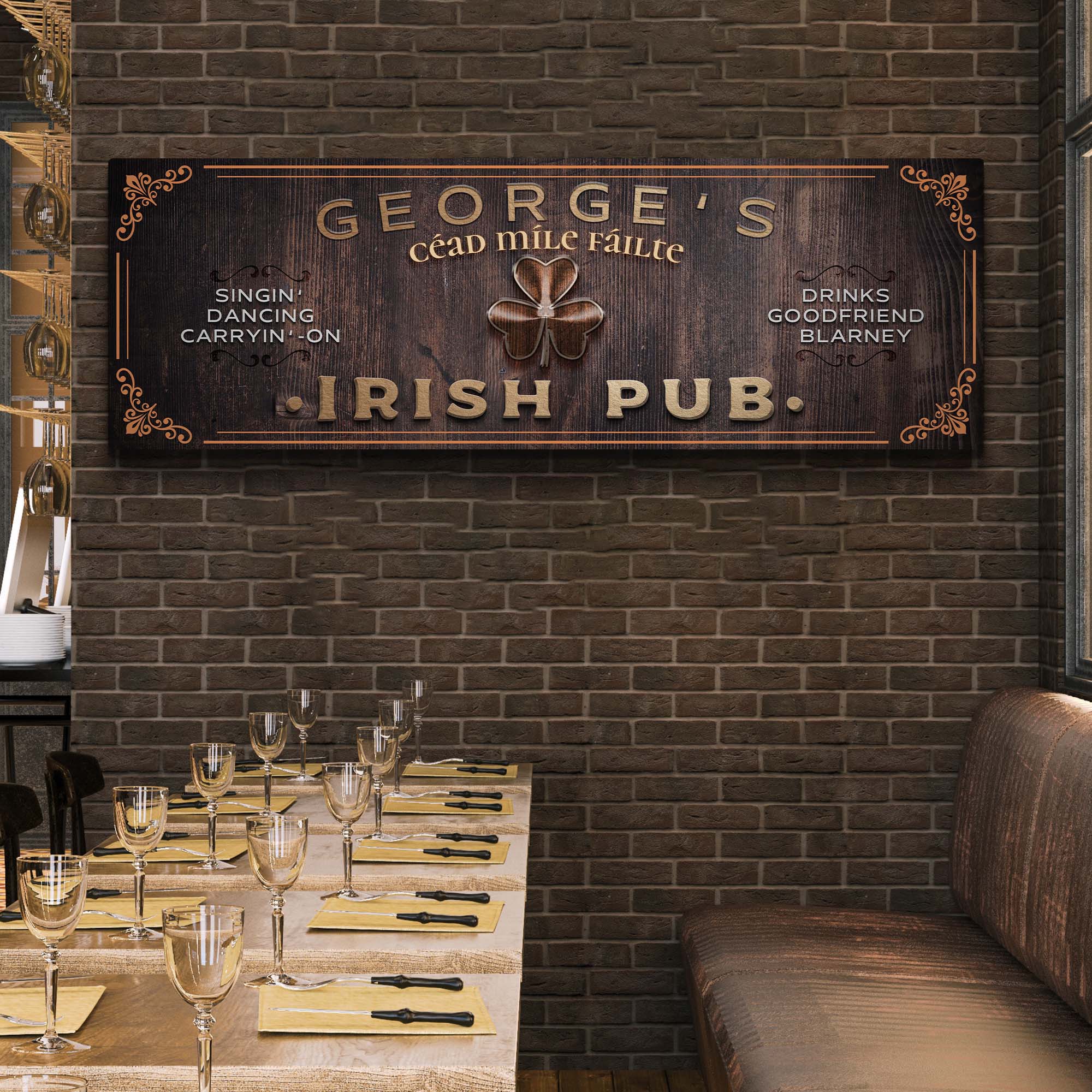 Irish Pub Sign on sale at MyriadMart