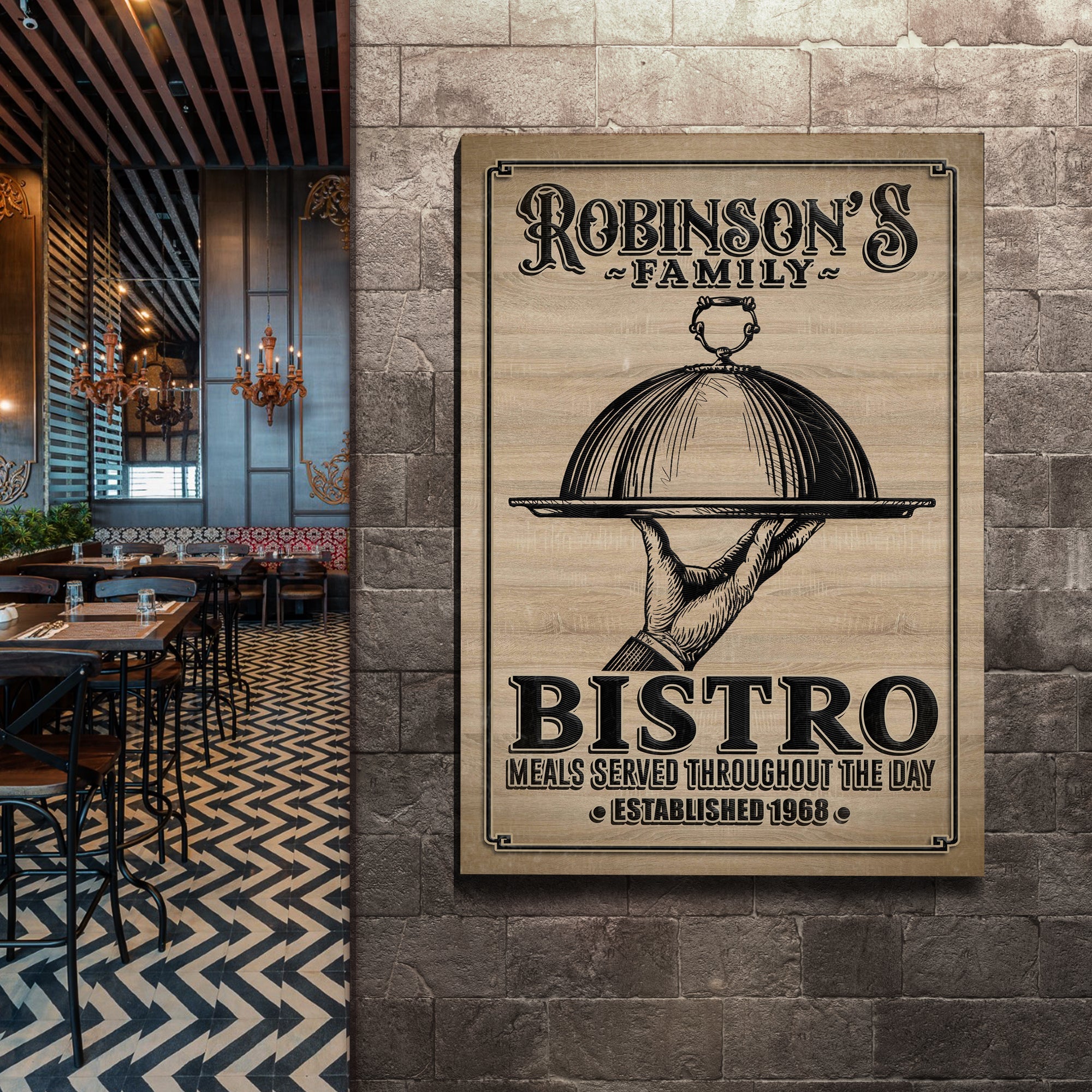 Family Bistro Sign III on sale at MyriadMart