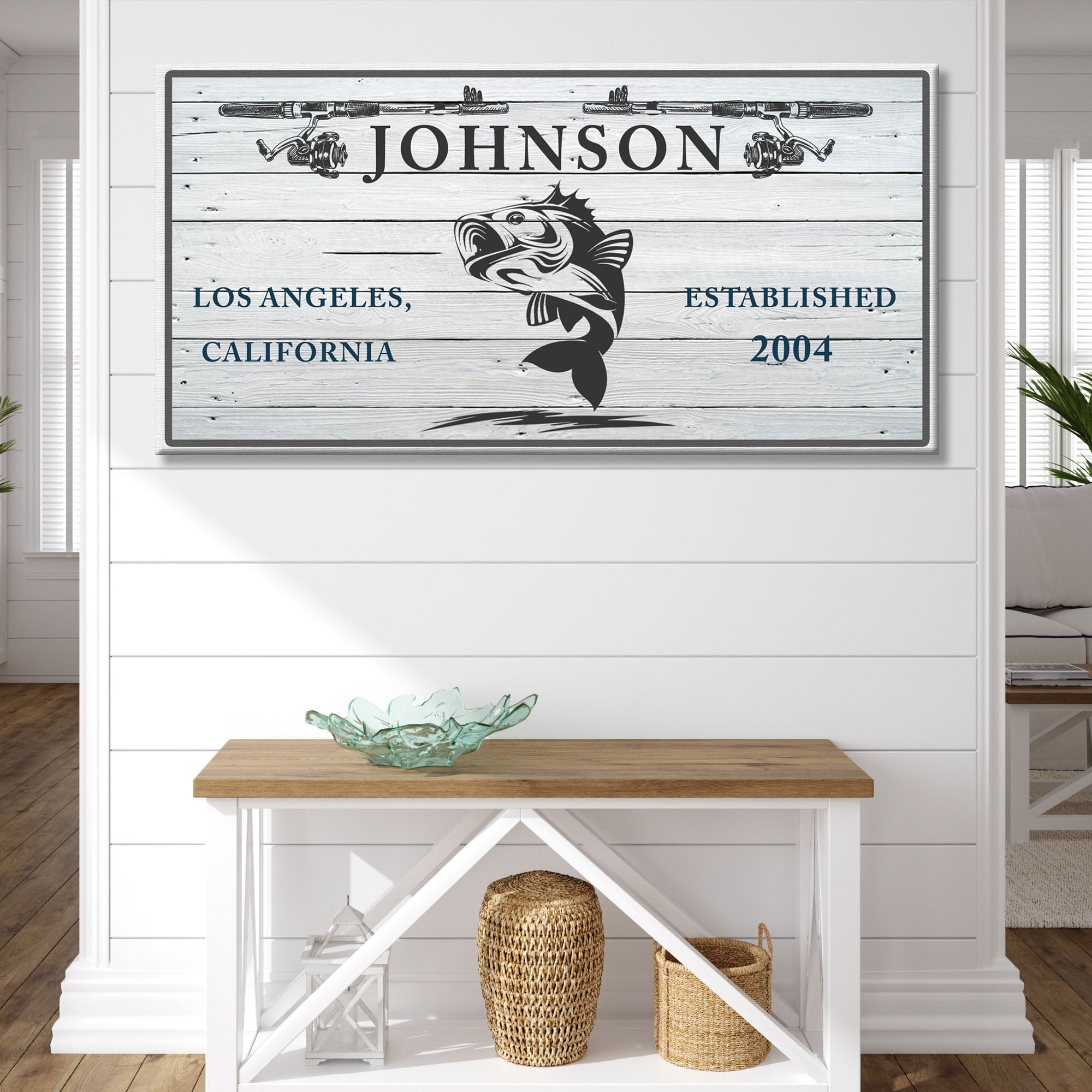 Catching Fish Sign on sale at MyriadMart