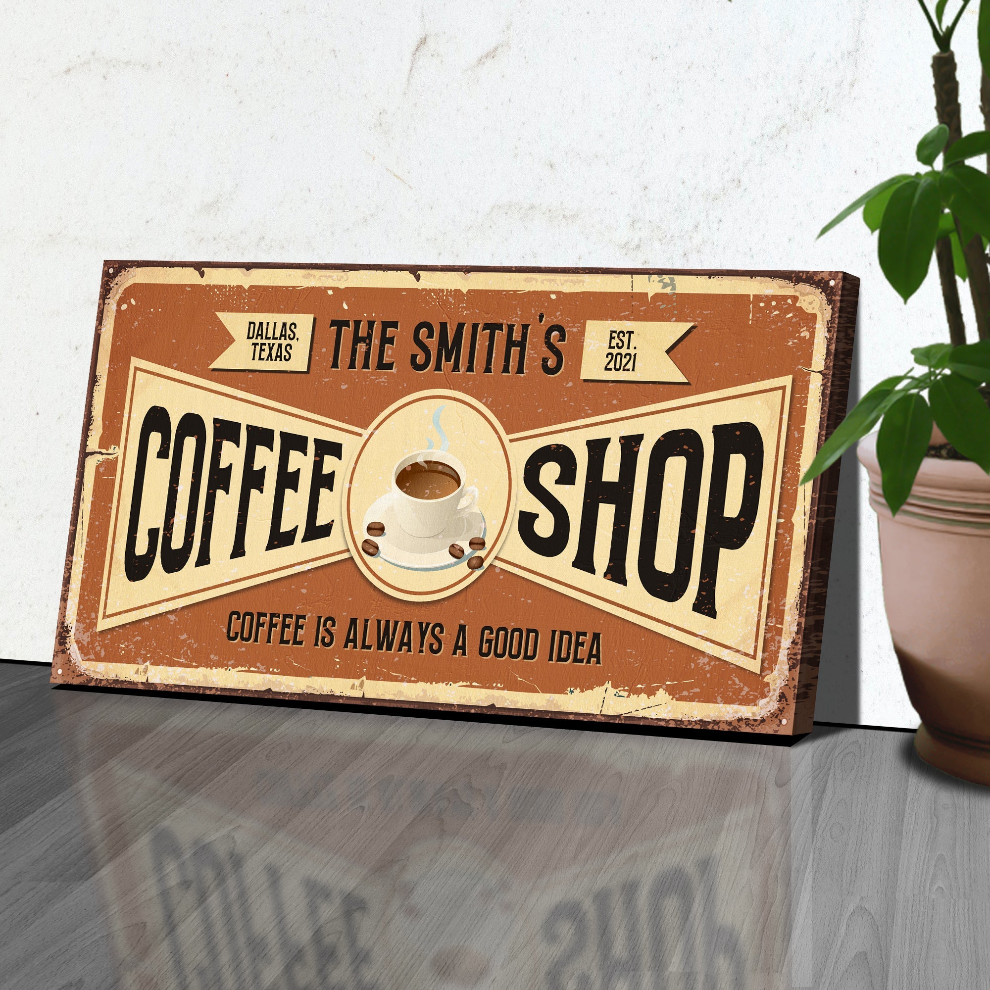 Coffee Shop Sign IV on sale at MyriadMart