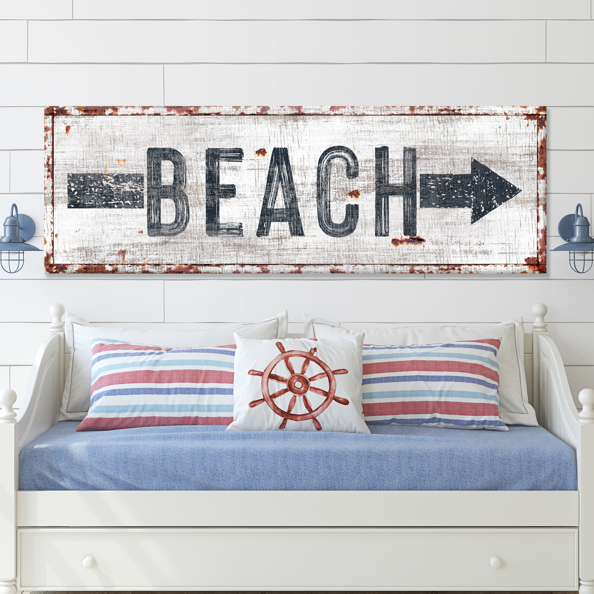 Beach Arrow Sign on sale at MyriadMart