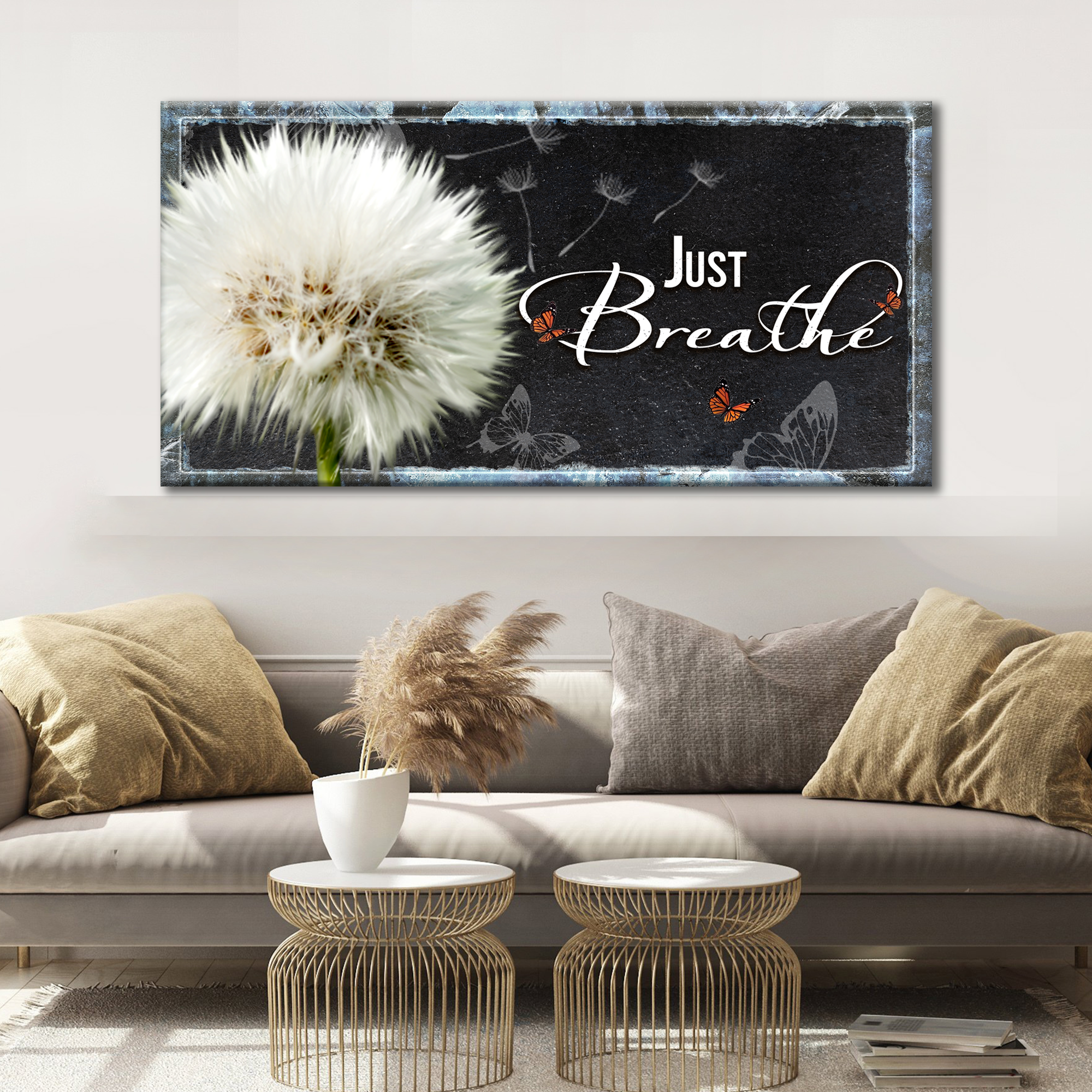 Just Breathe Sign on sale at MyriadMart
