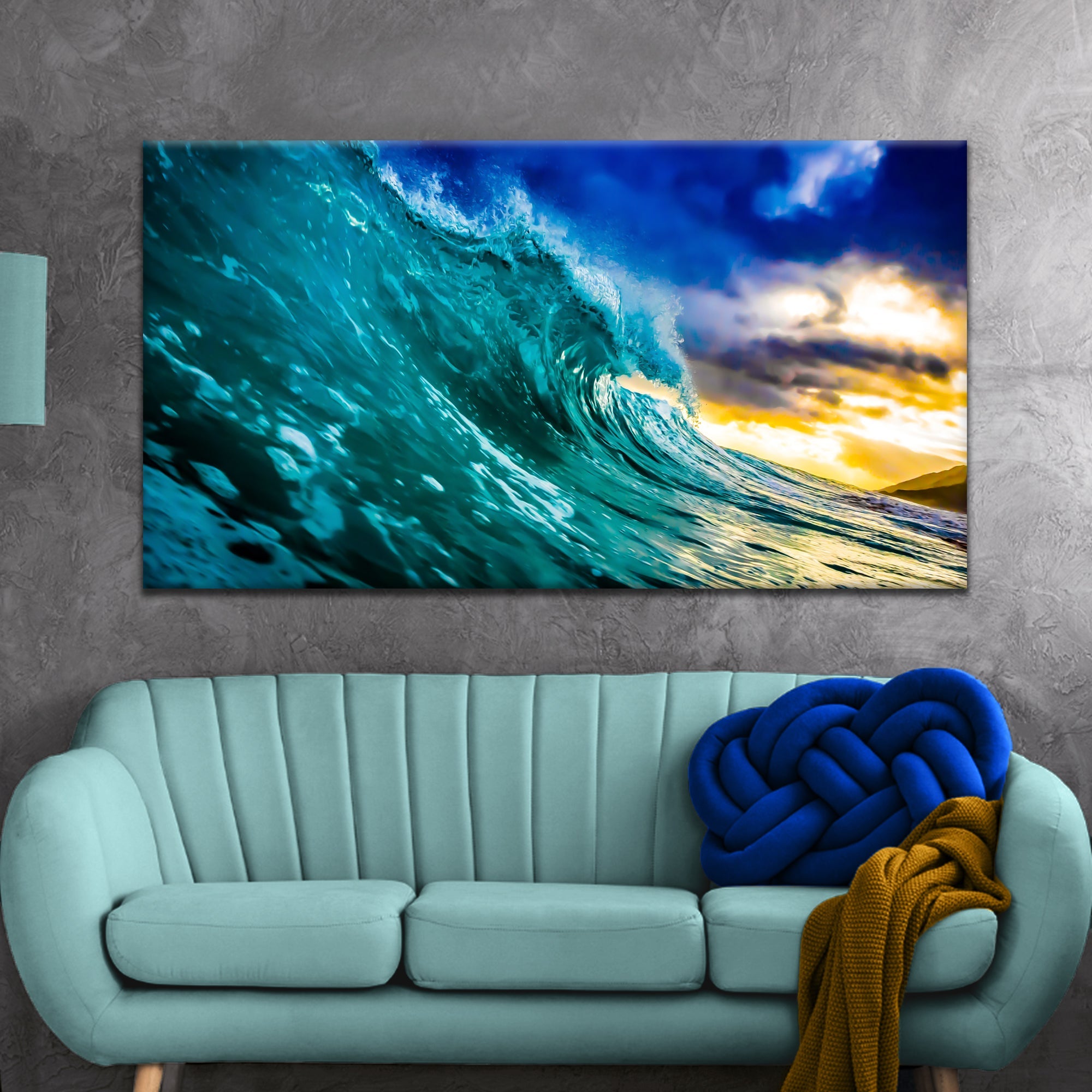Fast Waves Canvas Wall Art on sale at MyriadMart
