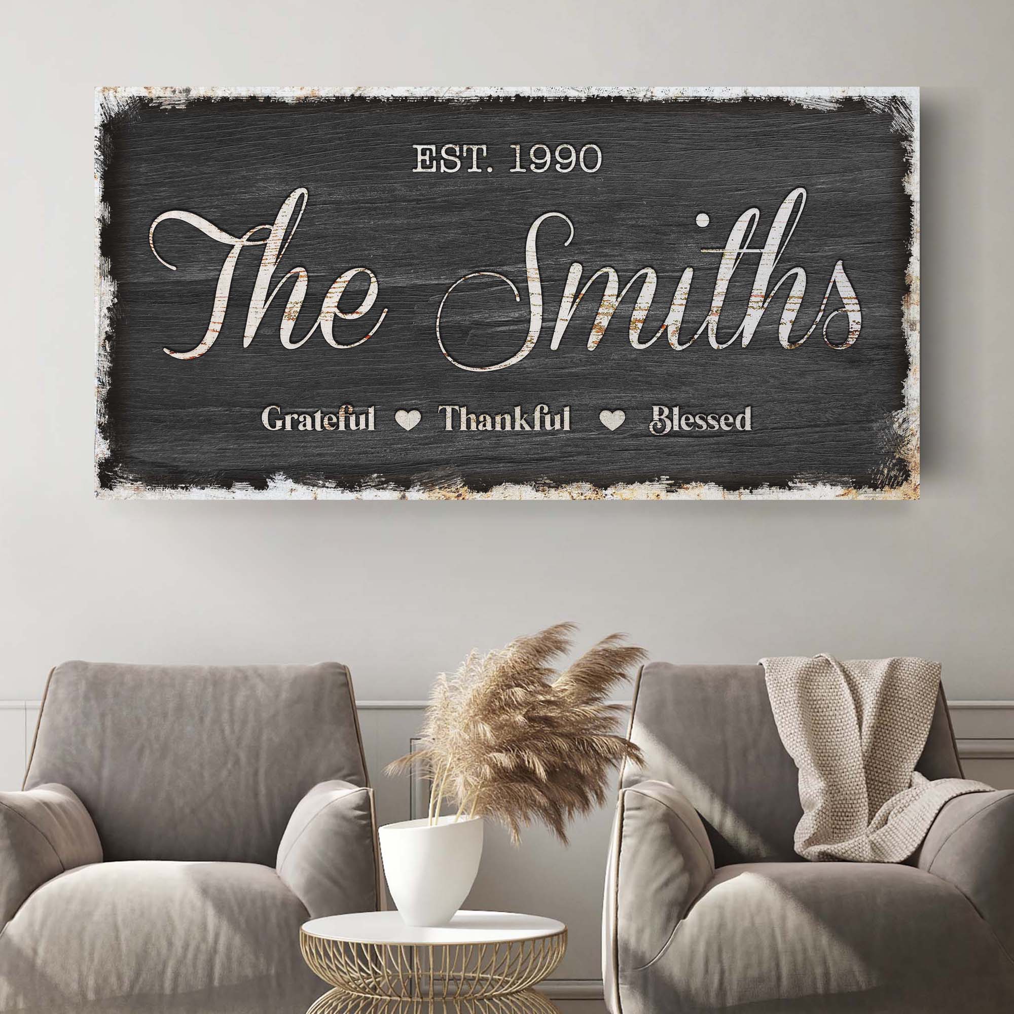 Thanksgiving Family Sign on sale at MyriadMart
