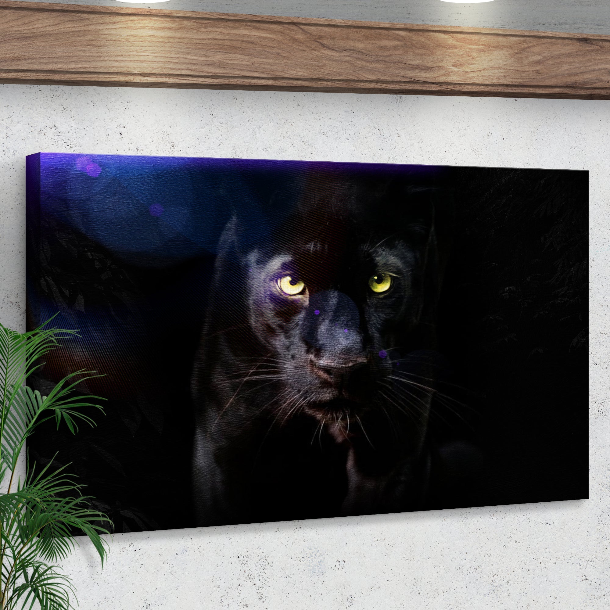 Rare Black Panther Canvas Wall Art on sale at MyriadMart