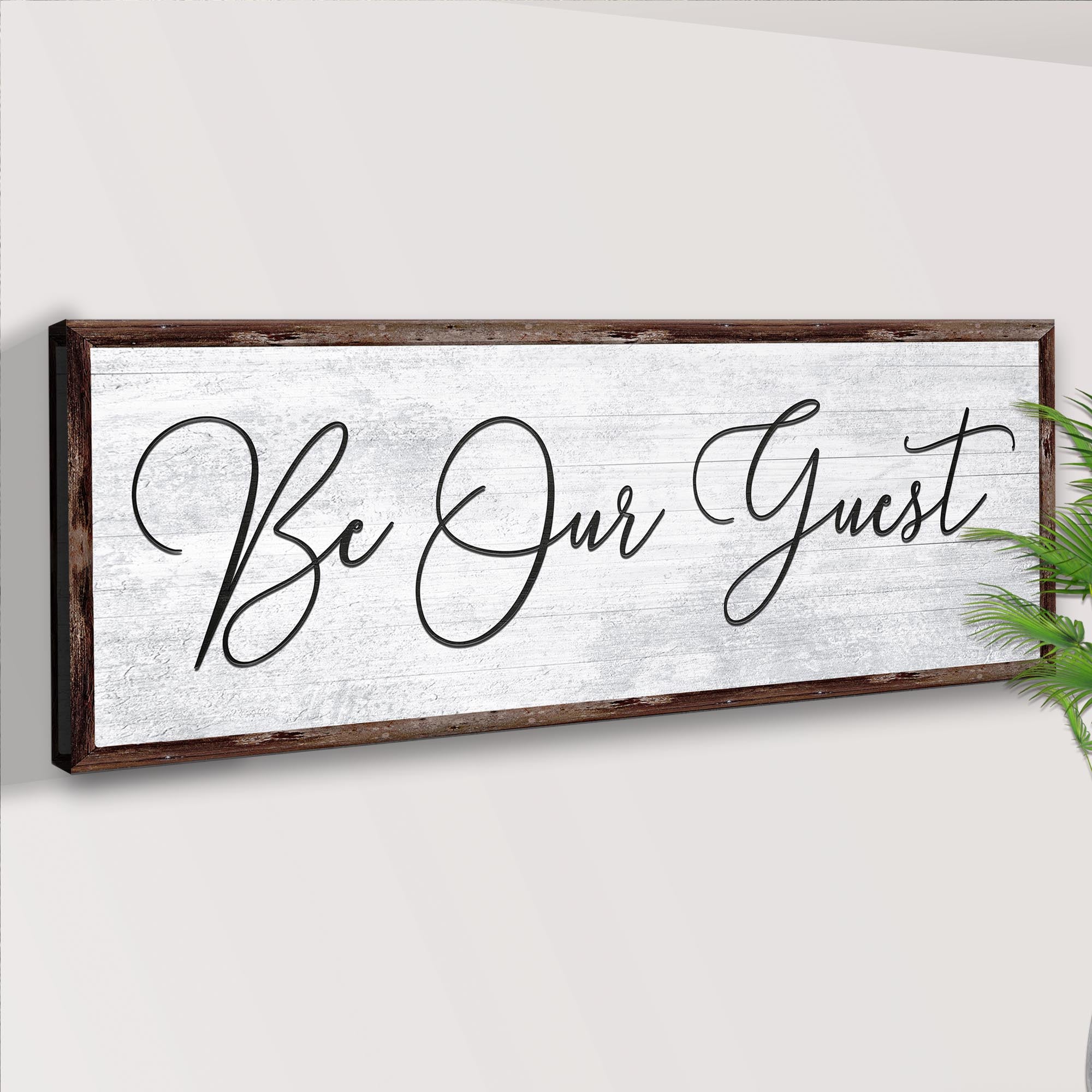 Be Our Guest Sign IV on sale at MyriadMart