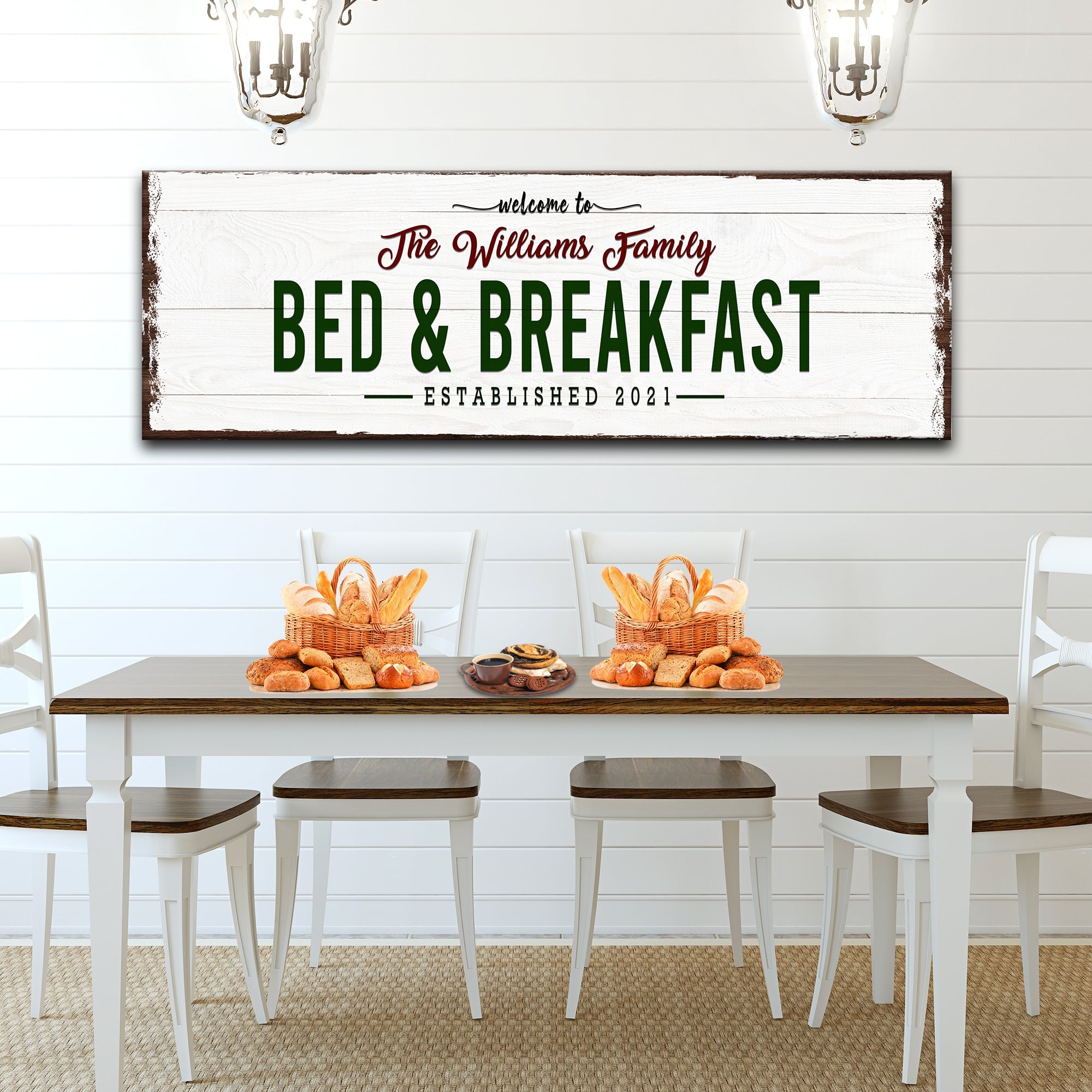 Welcome Bed And Breakfast Sign on sale at MyriadMart