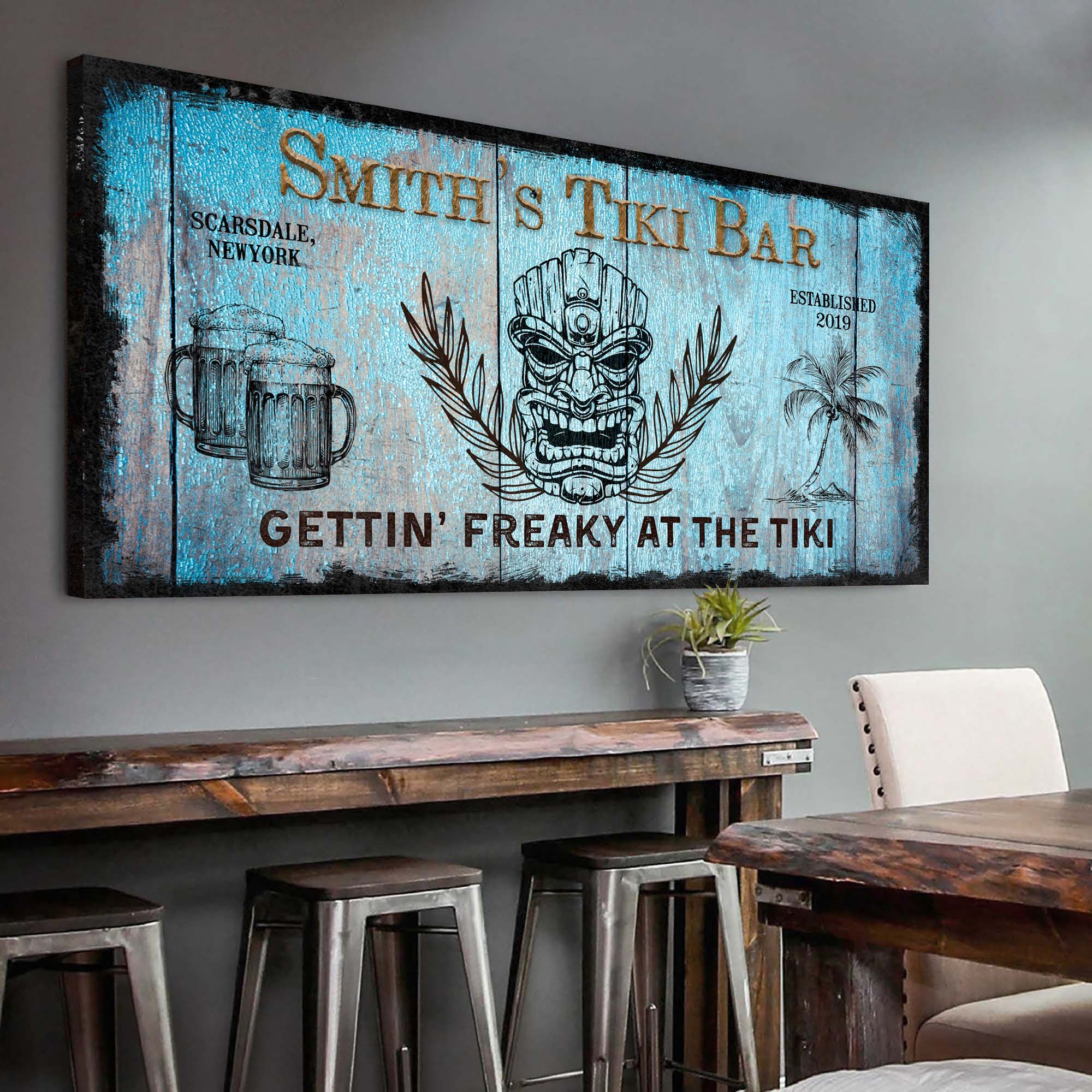 Tiki Bar Sign II on sale at MyriadMart