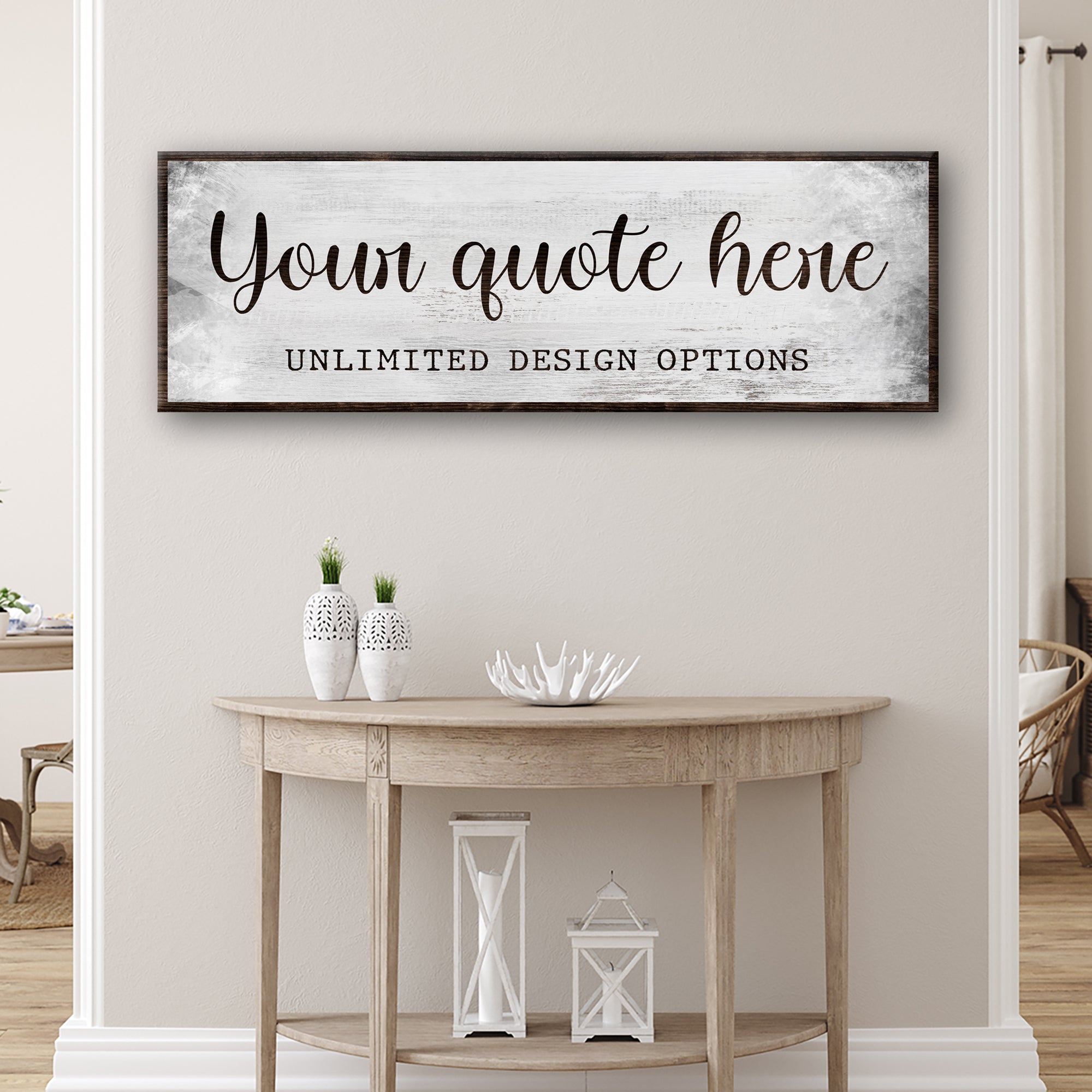 Custom Quote Sign on sale at MyriadMart