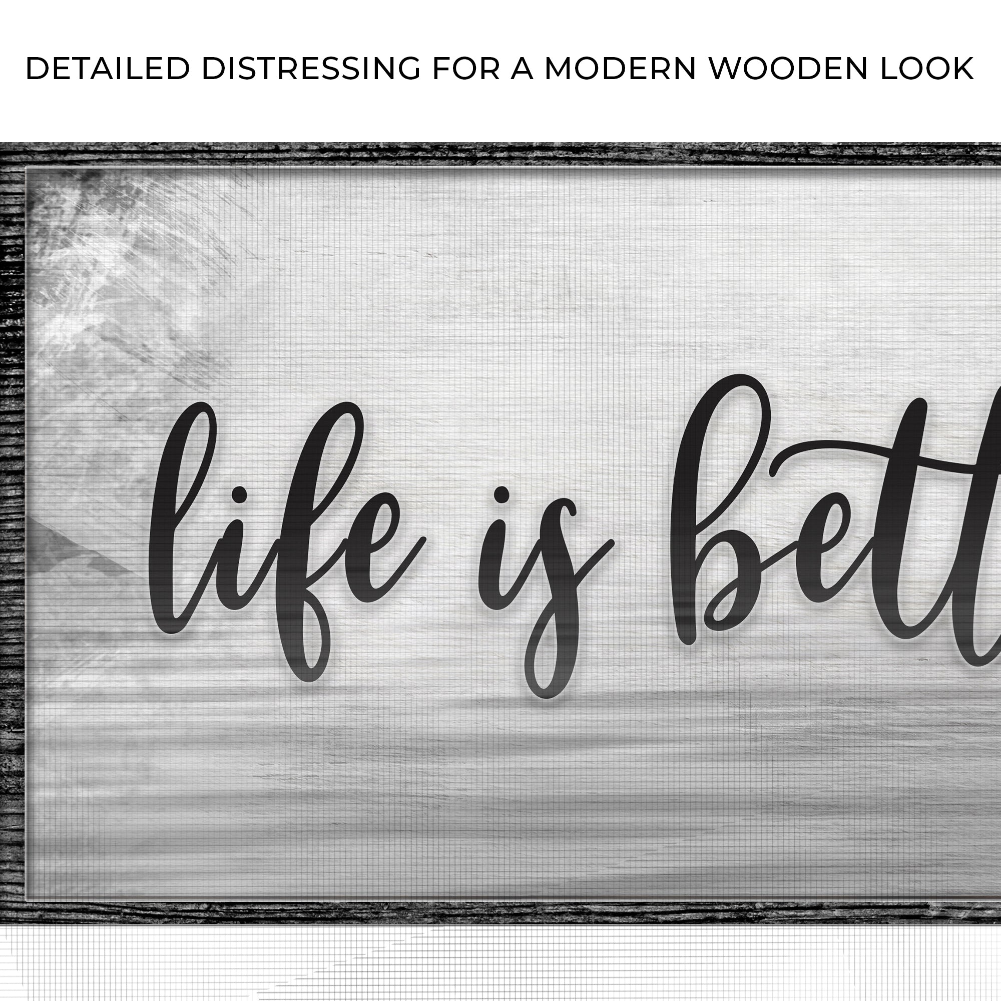 Life Is Better At The Lake Sign on sale at MyriadMart