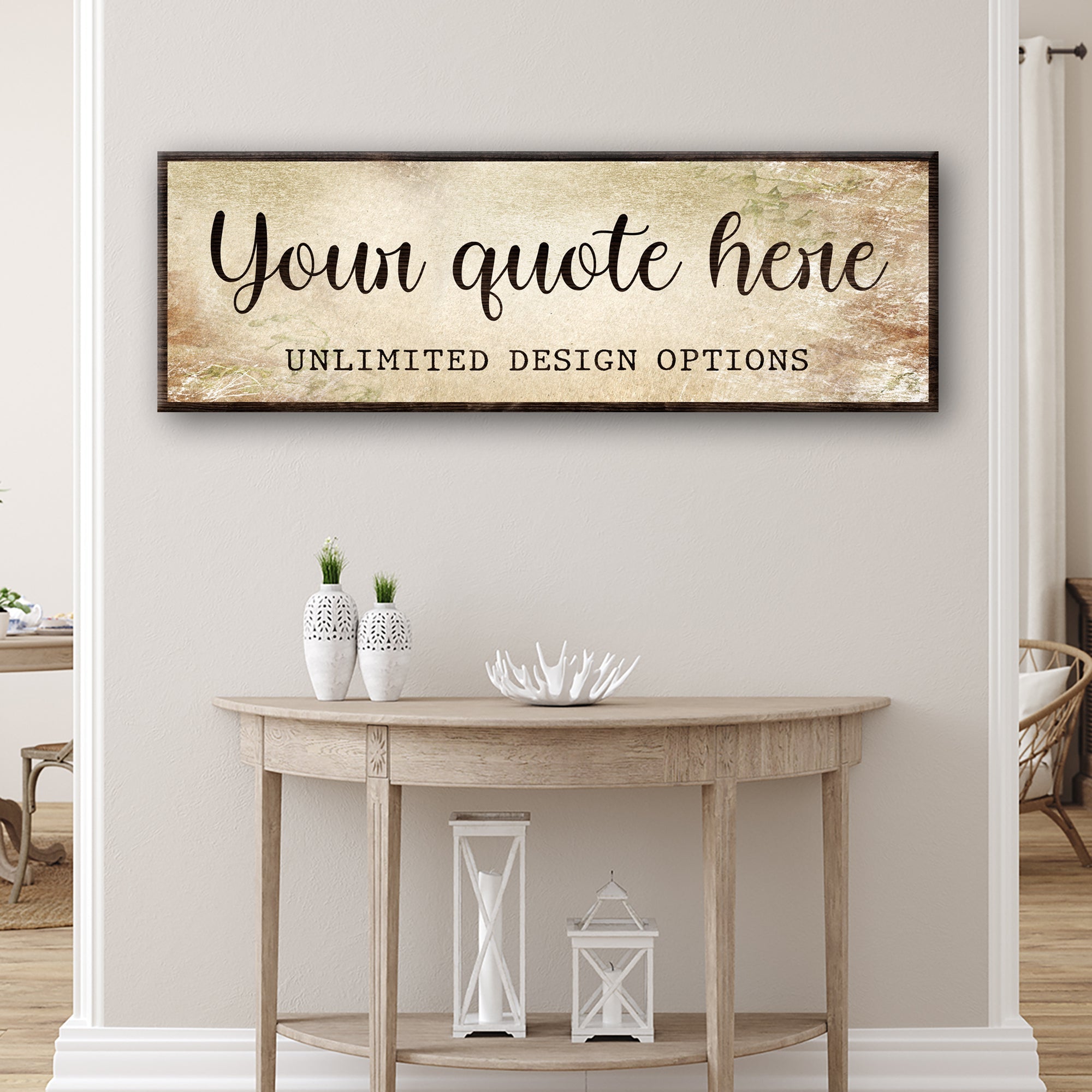 Custom Quote Sign on sale at MyriadMart