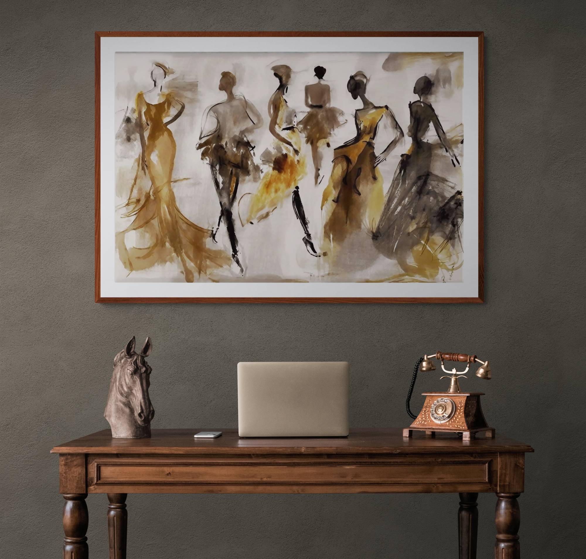Canvas Print: "Time Whispers" on sale at MyriadMart