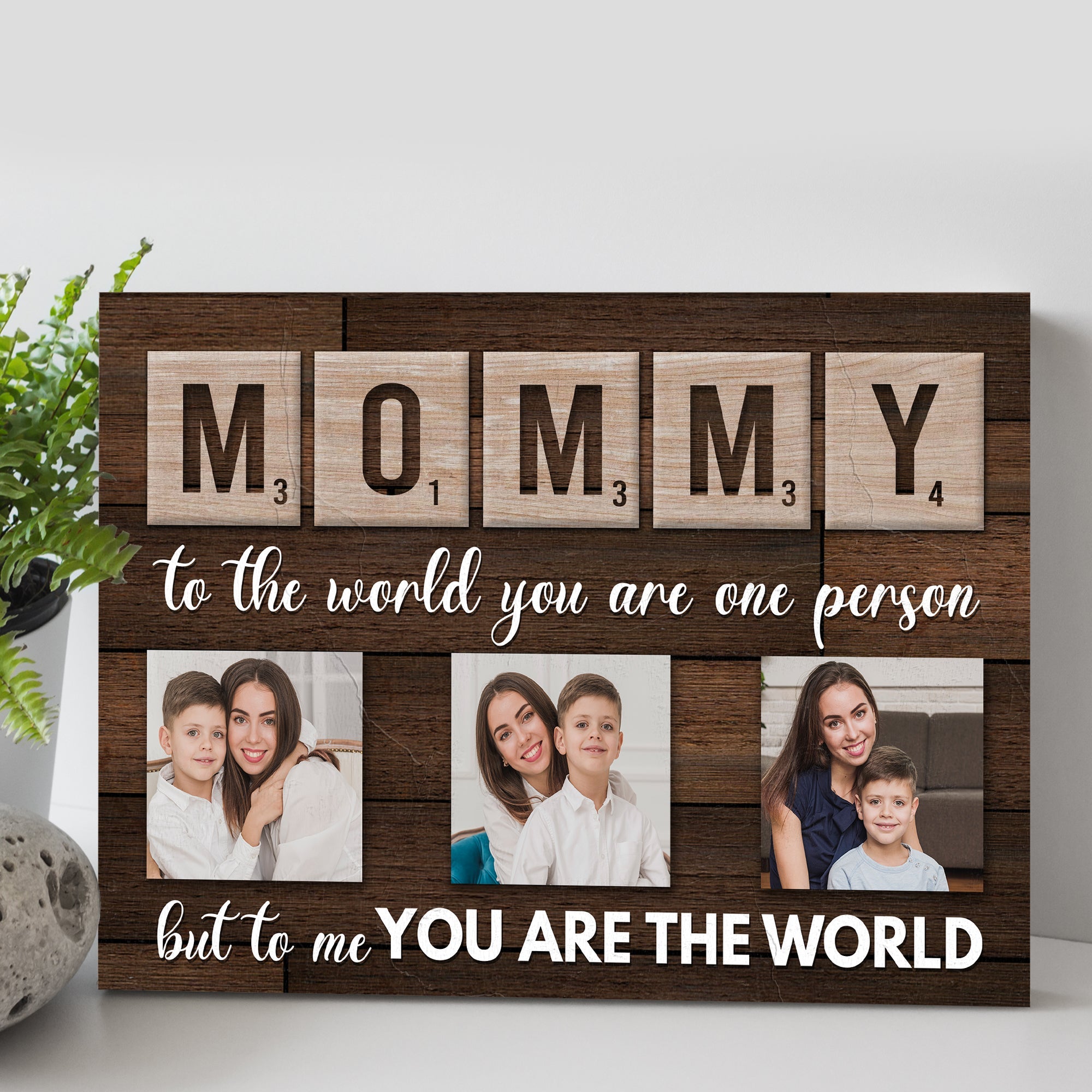 Mother's Day Sign To Me You Are The World on sale at MyriadMart
