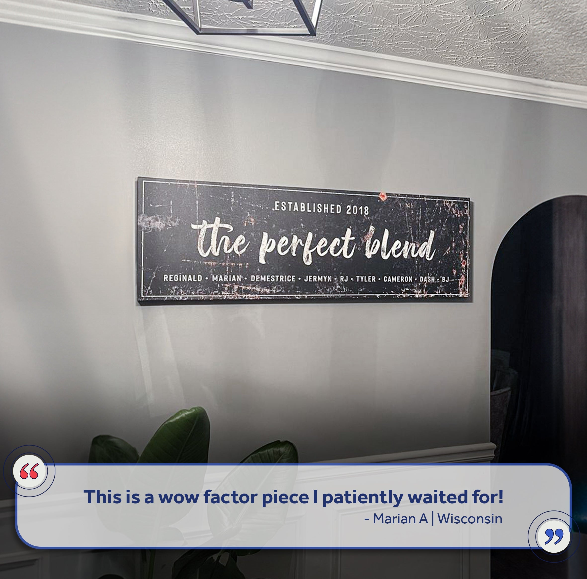The Perfect Blend Sign III on sale at MyriadMart