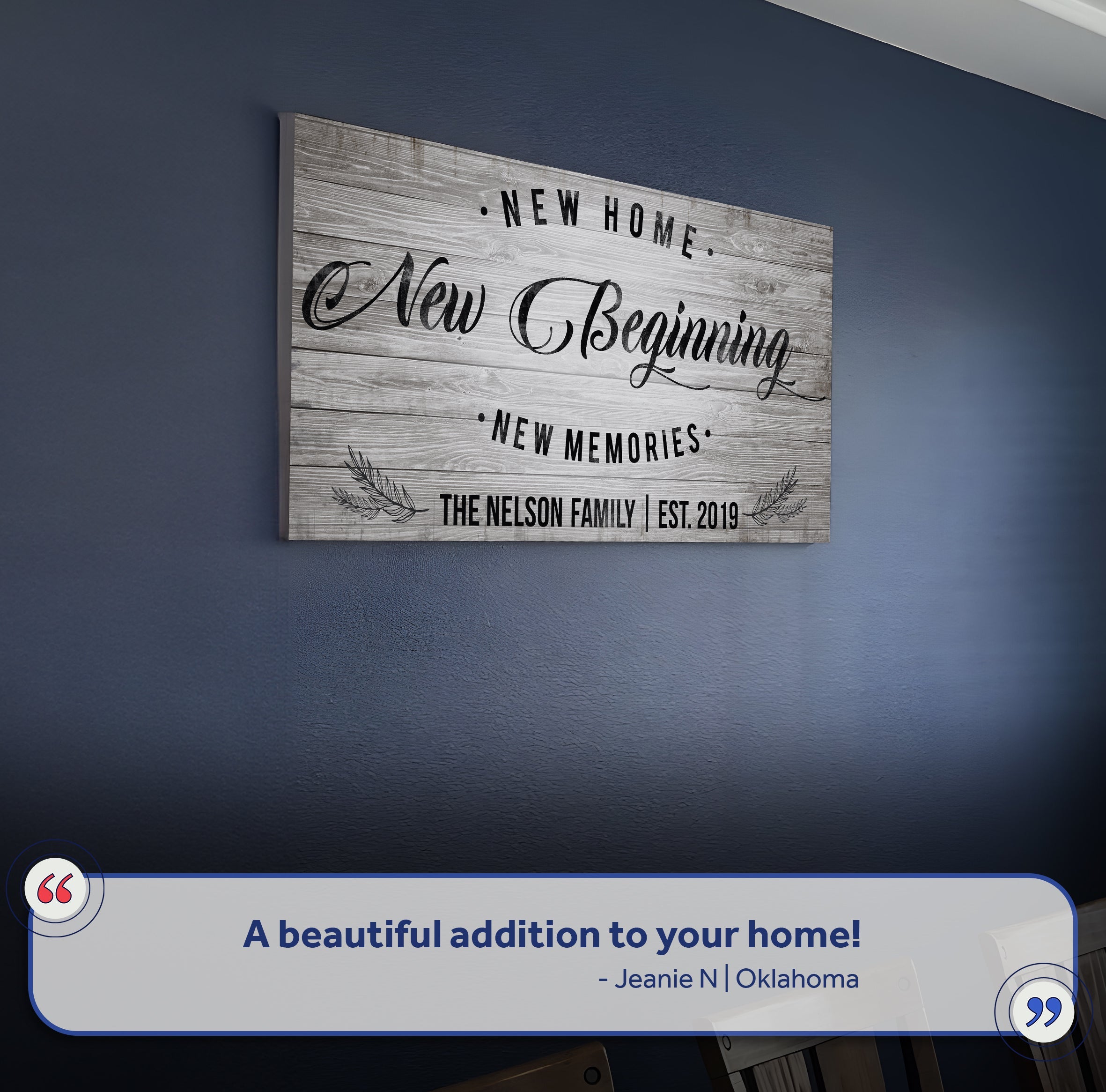 New Home Sign on sale at MyriadMart