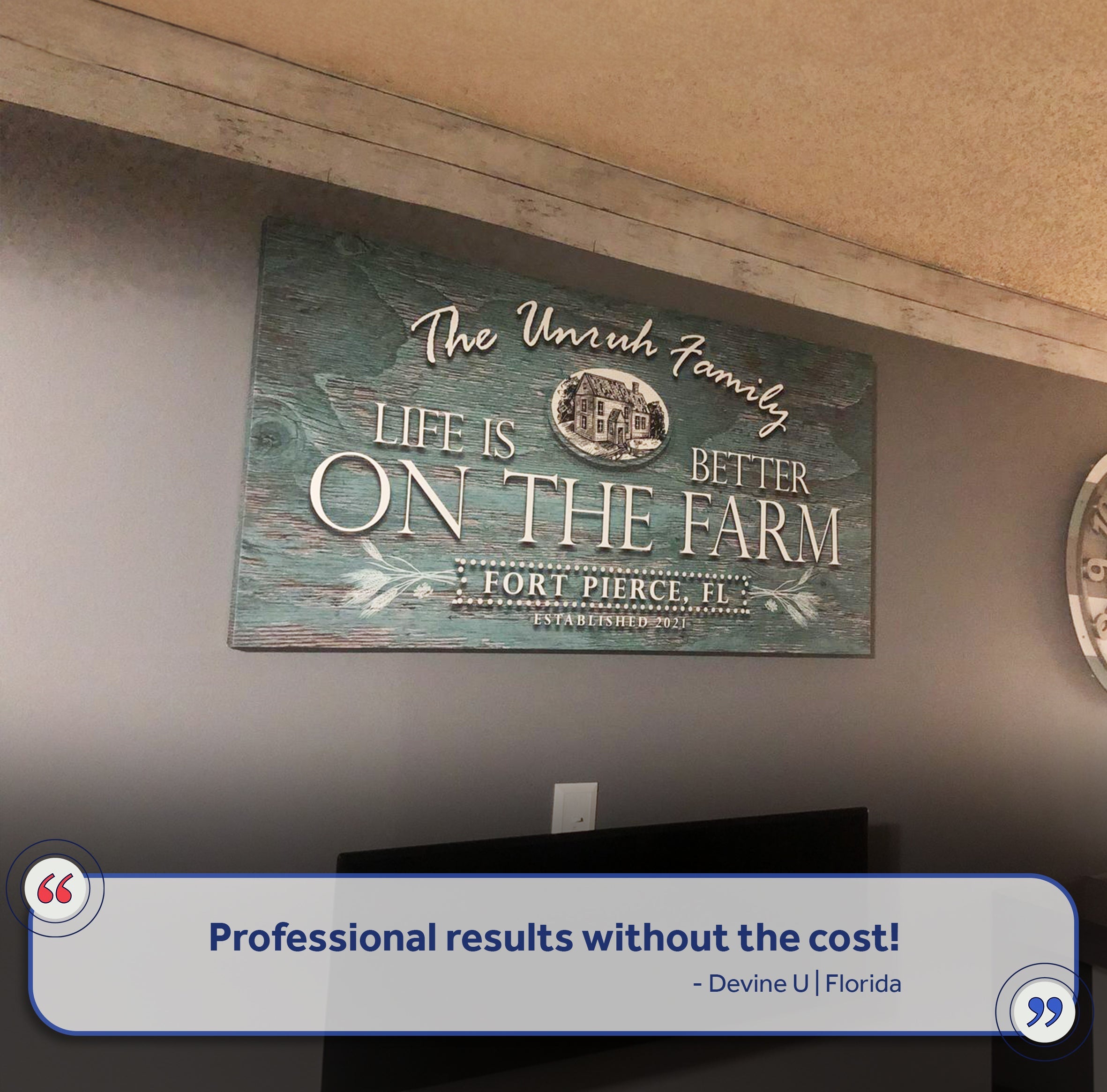 Life Is Better On The Farm Sign VI on sale at MyriadMart