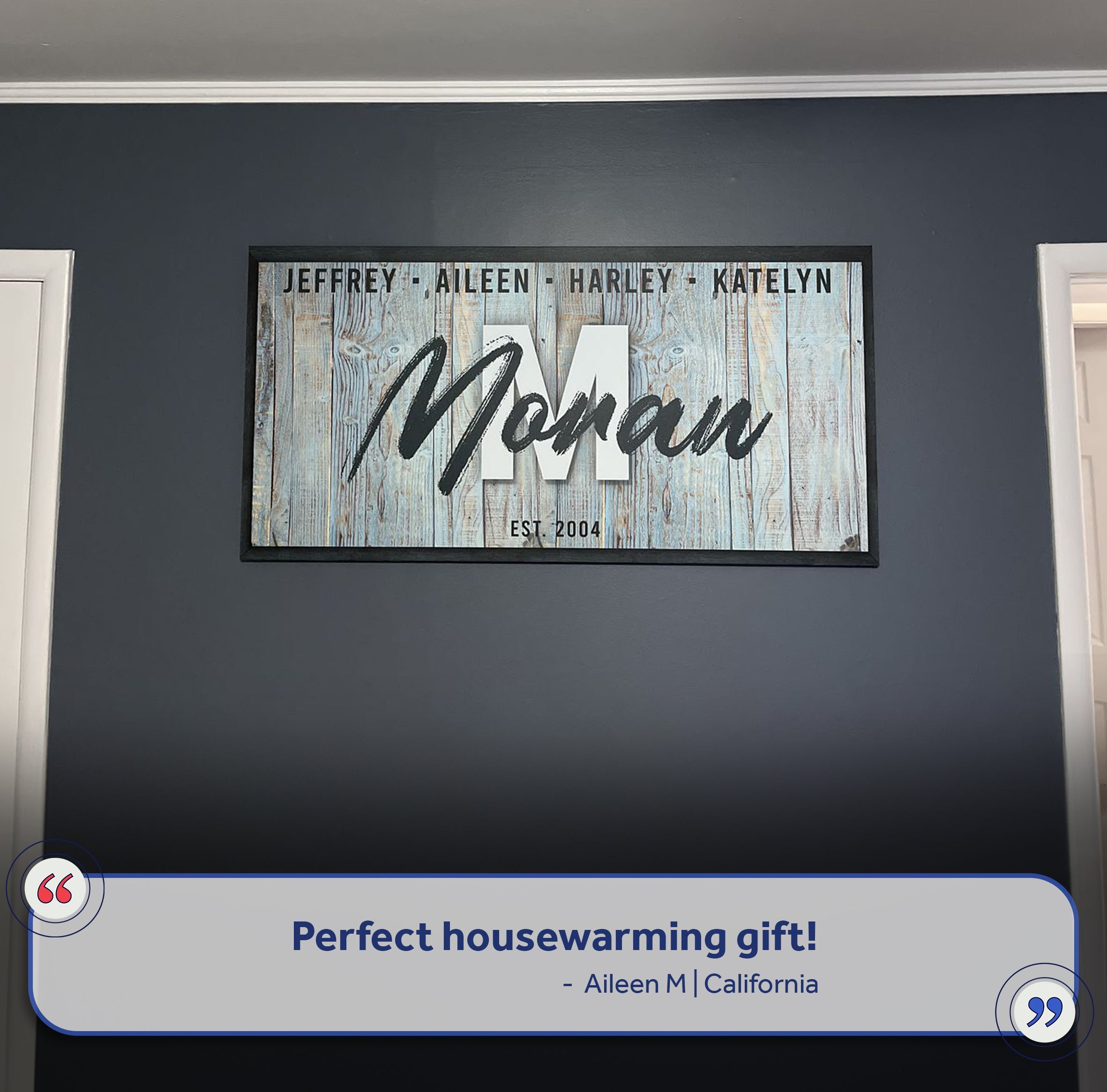 Family Wood Sign IV on sale at MyriadMart