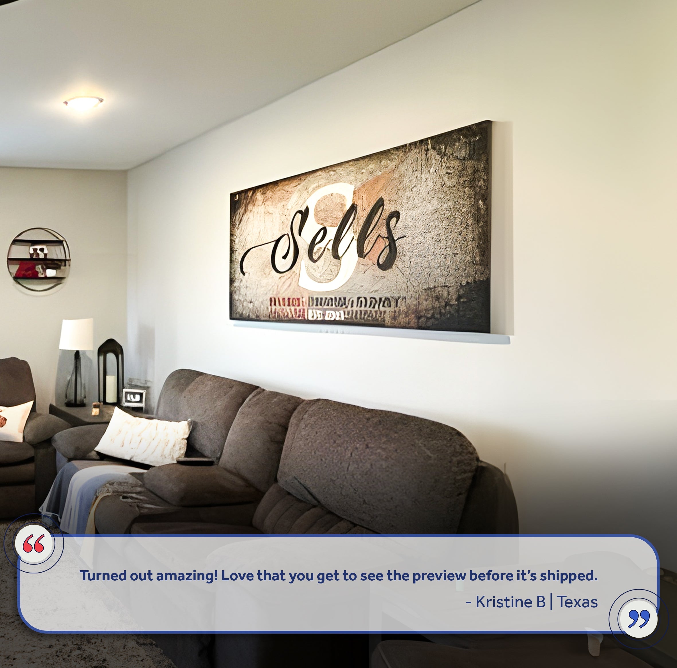 Family Last Name Sign on sale at MyriadMart