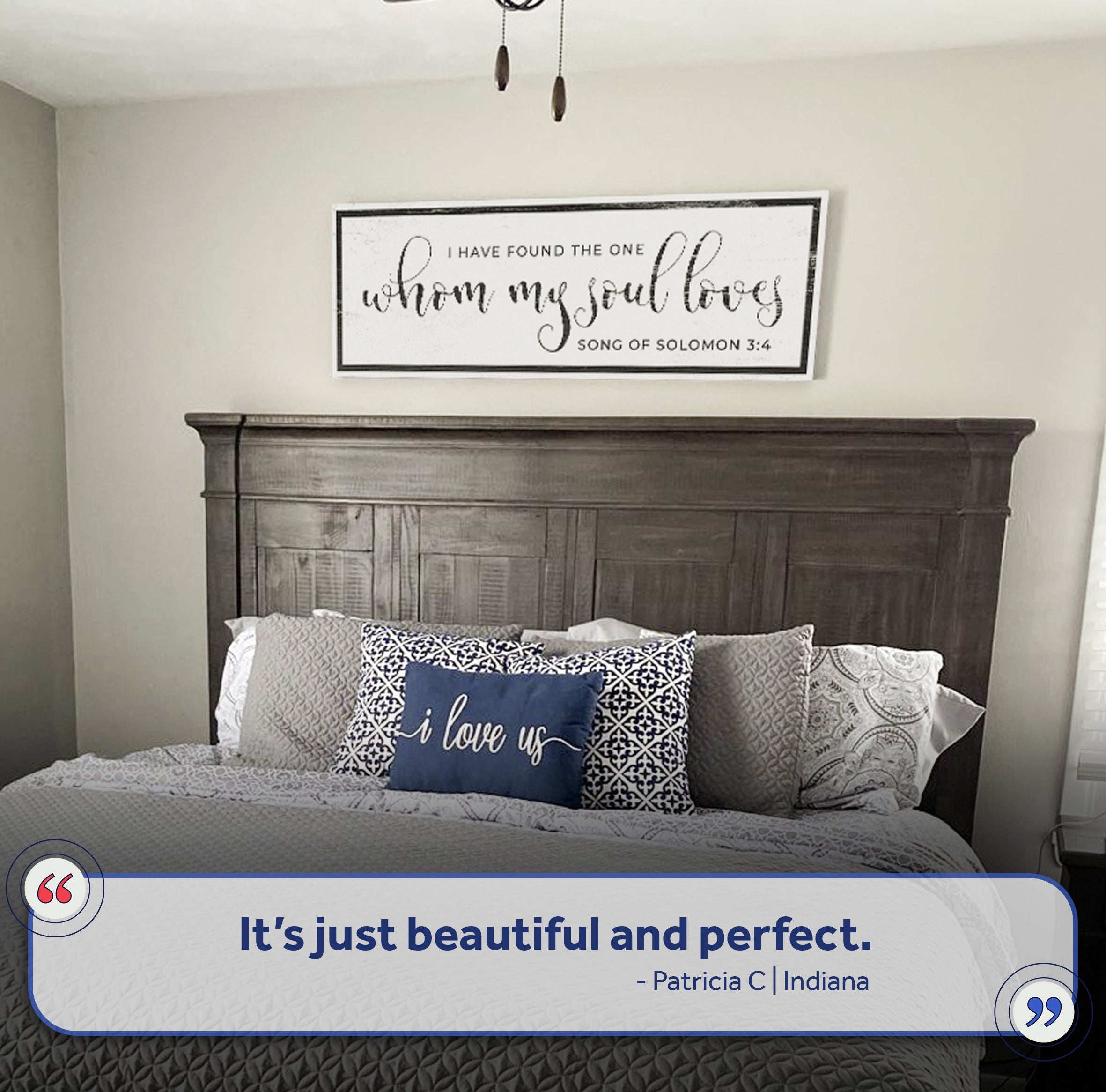 Song Of Solomon 3:4 - I Have Found The One Sign III on sale at MyriadMart