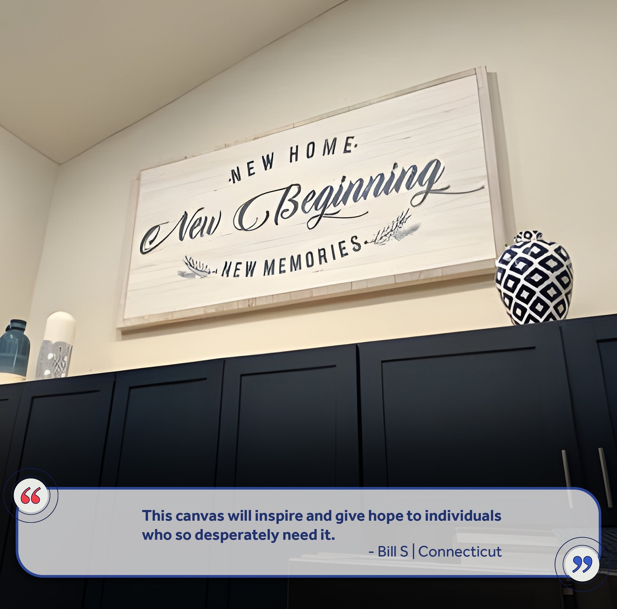 New Home, New Beginning Sign III on sale at MyriadMart