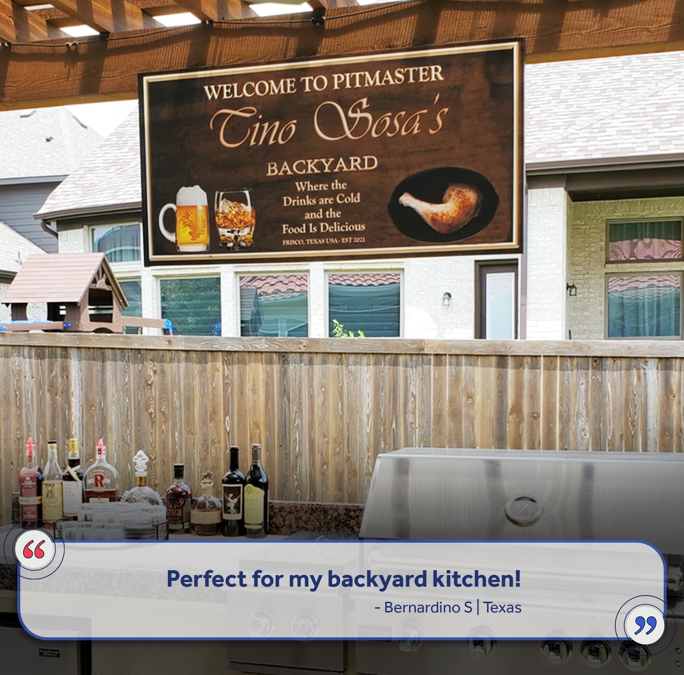 Backyard Sign II on sale at MyriadMart