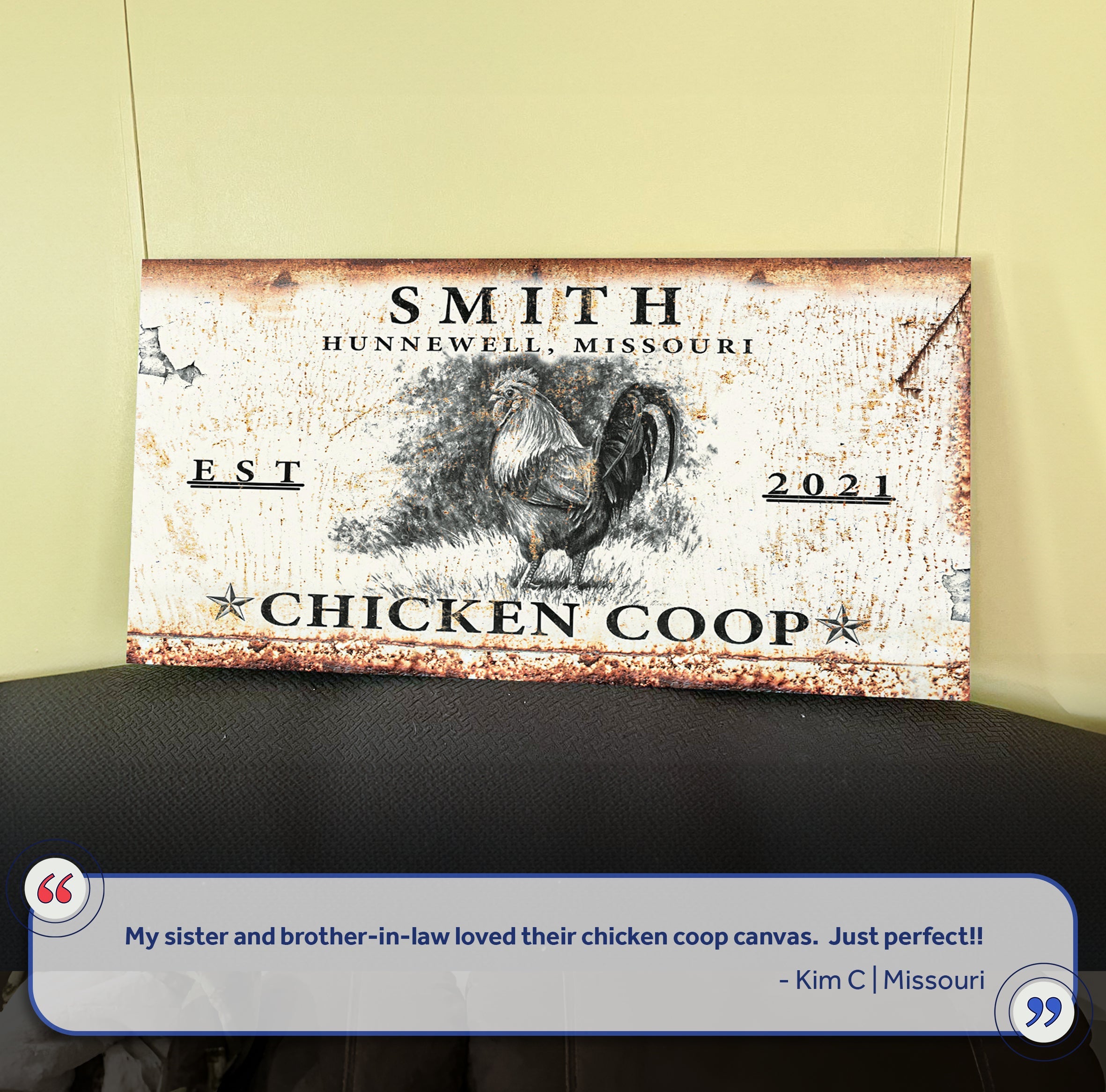 Chicken Coop Sign VI on sale at MyriadMart