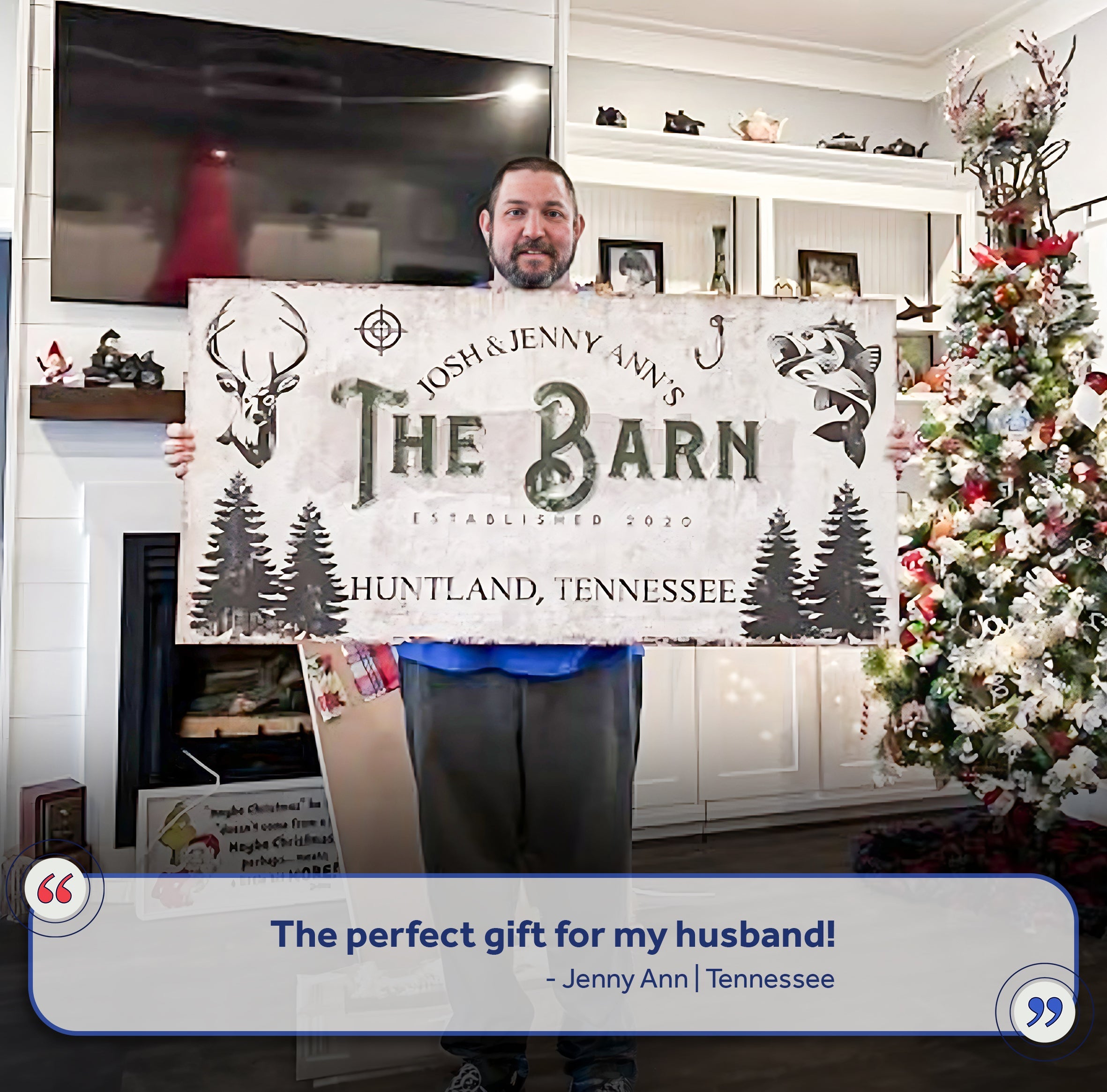 Fishing And Hunting Sign on sale at MyriadMart