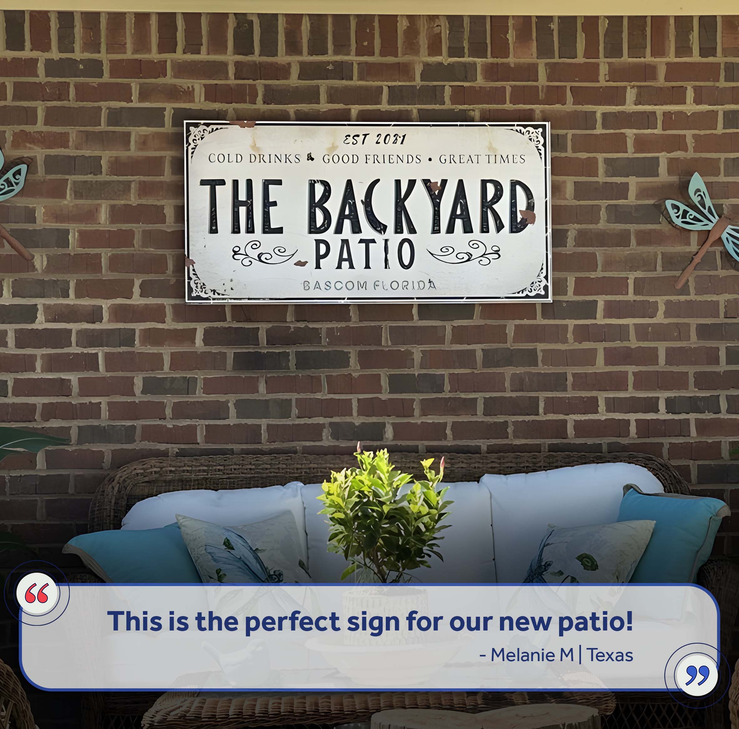 Family Patio Sign on sale at MyriadMart