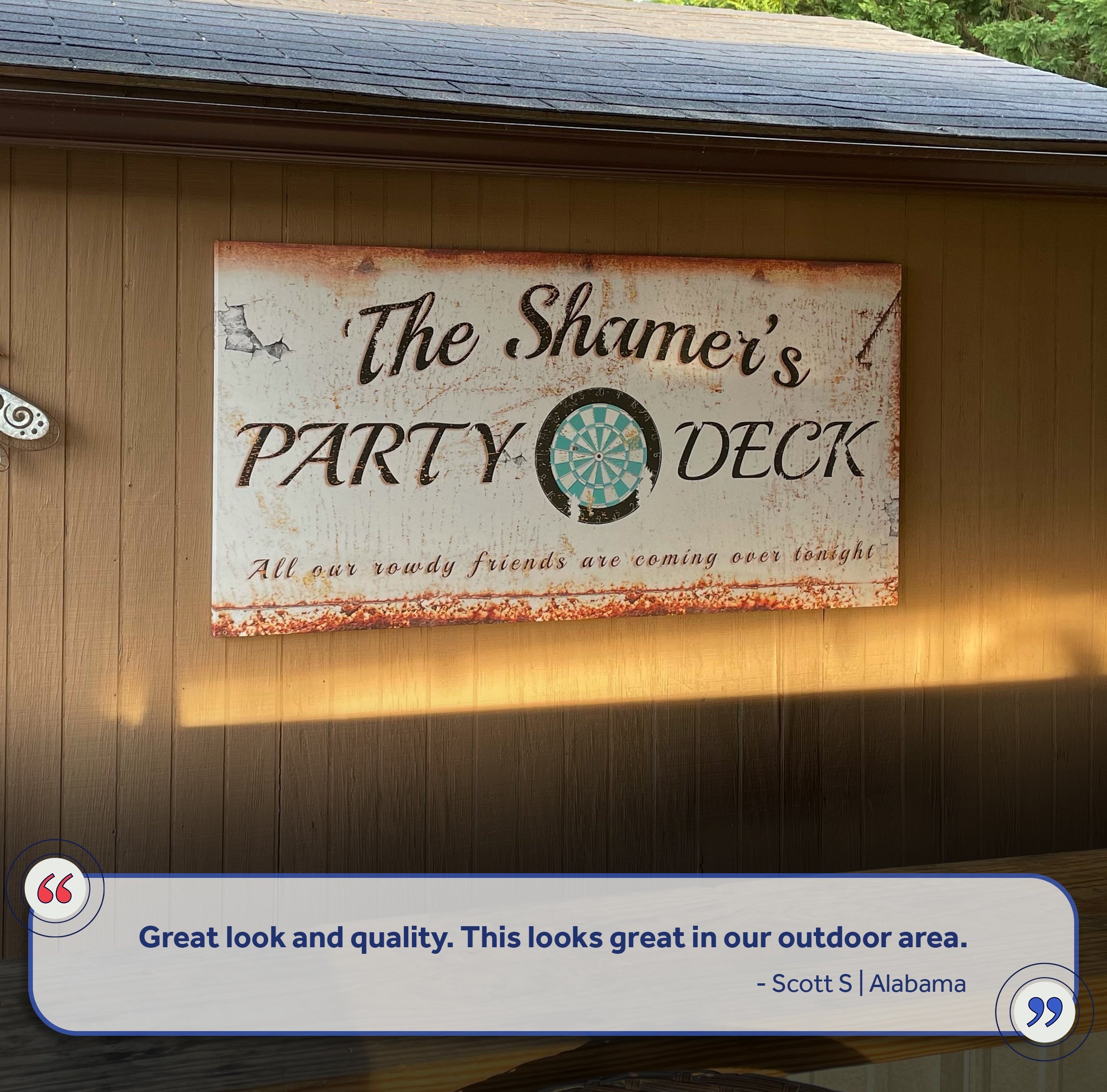 Backyard Bar & Grill Sign IV on sale at MyriadMart