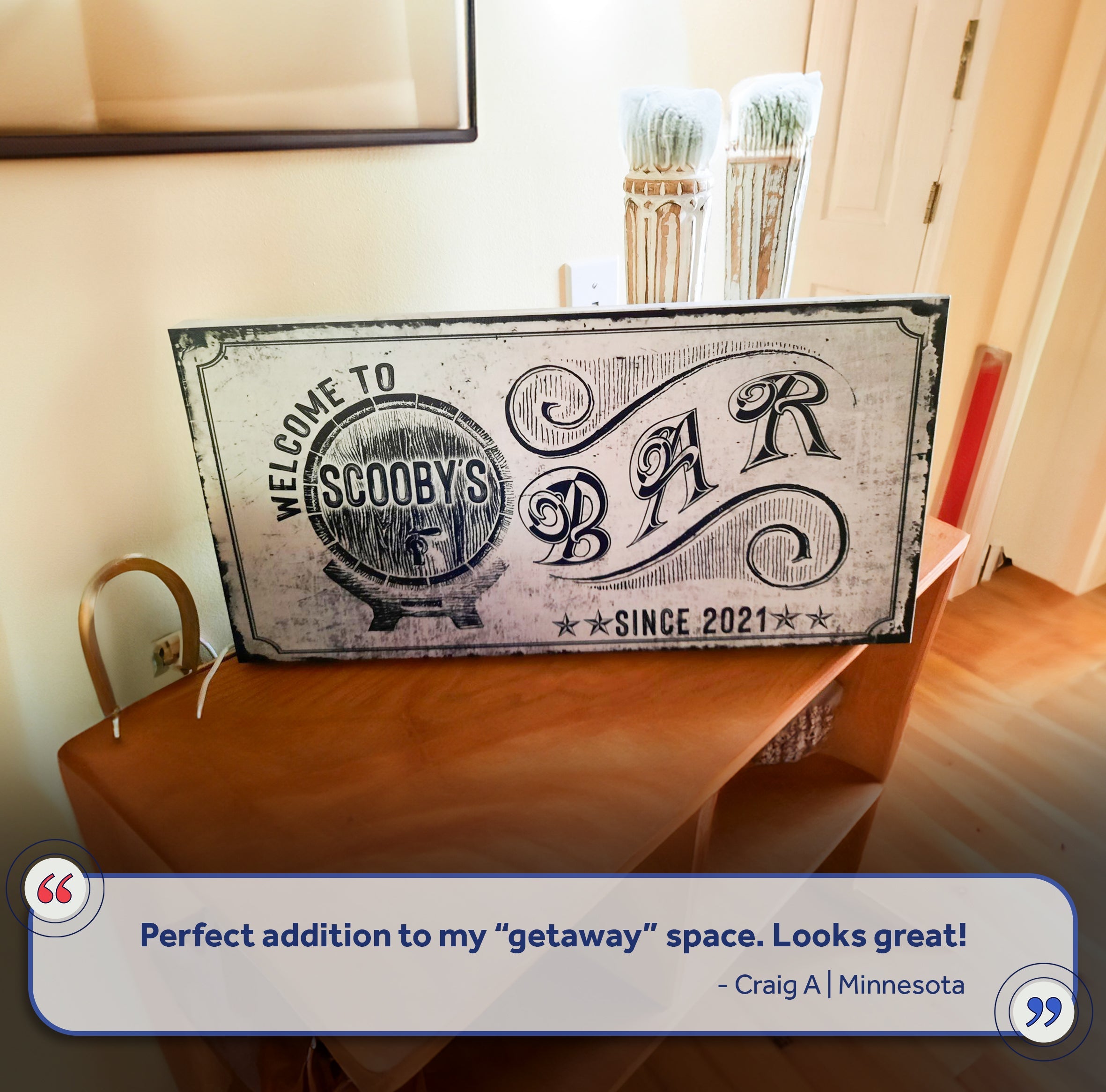 Bar Sign on sale at MyriadMart