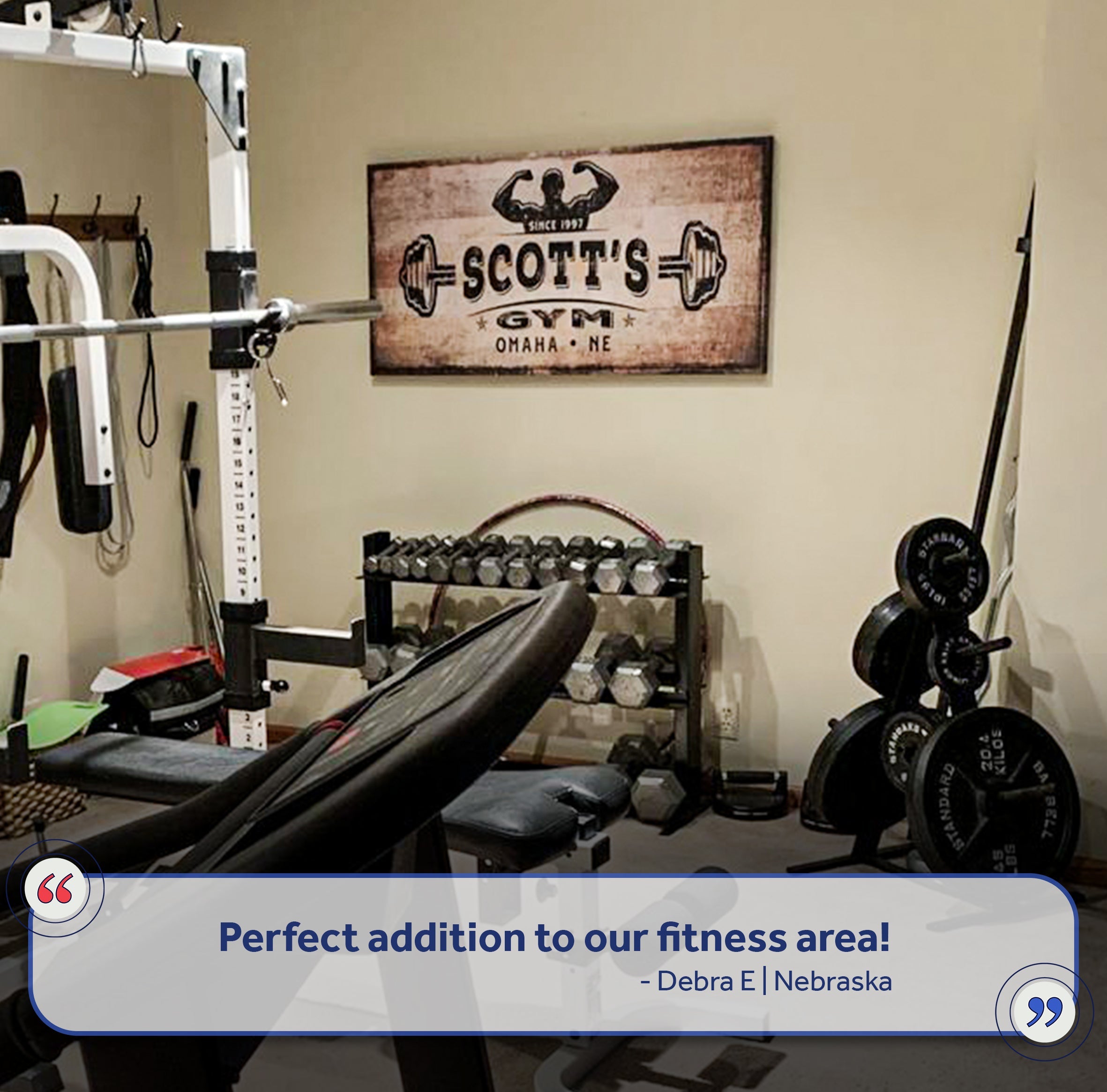 Gym Sign III on sale at MyriadMart