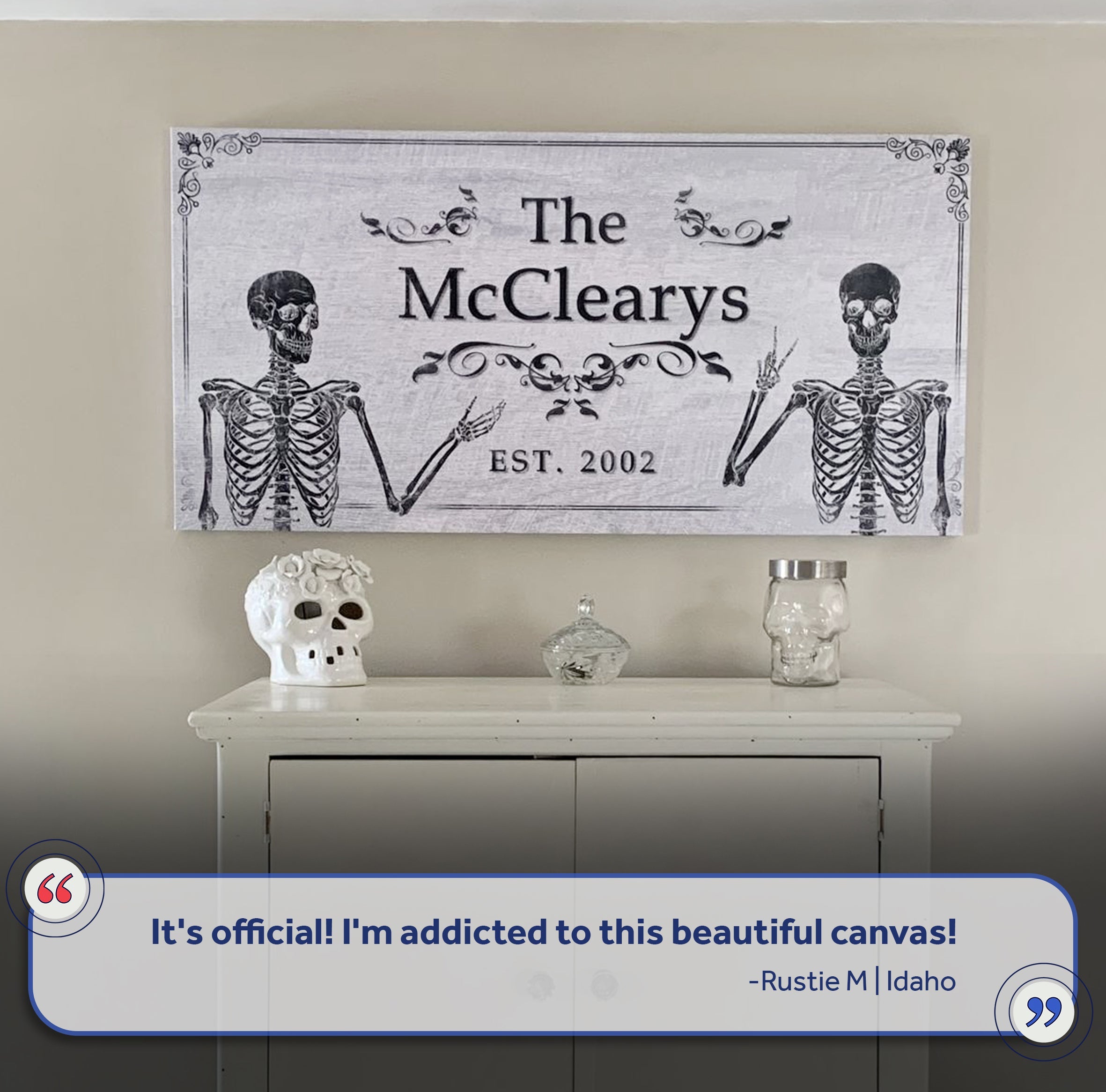 Gothic Family Sign III on sale at MyriadMart