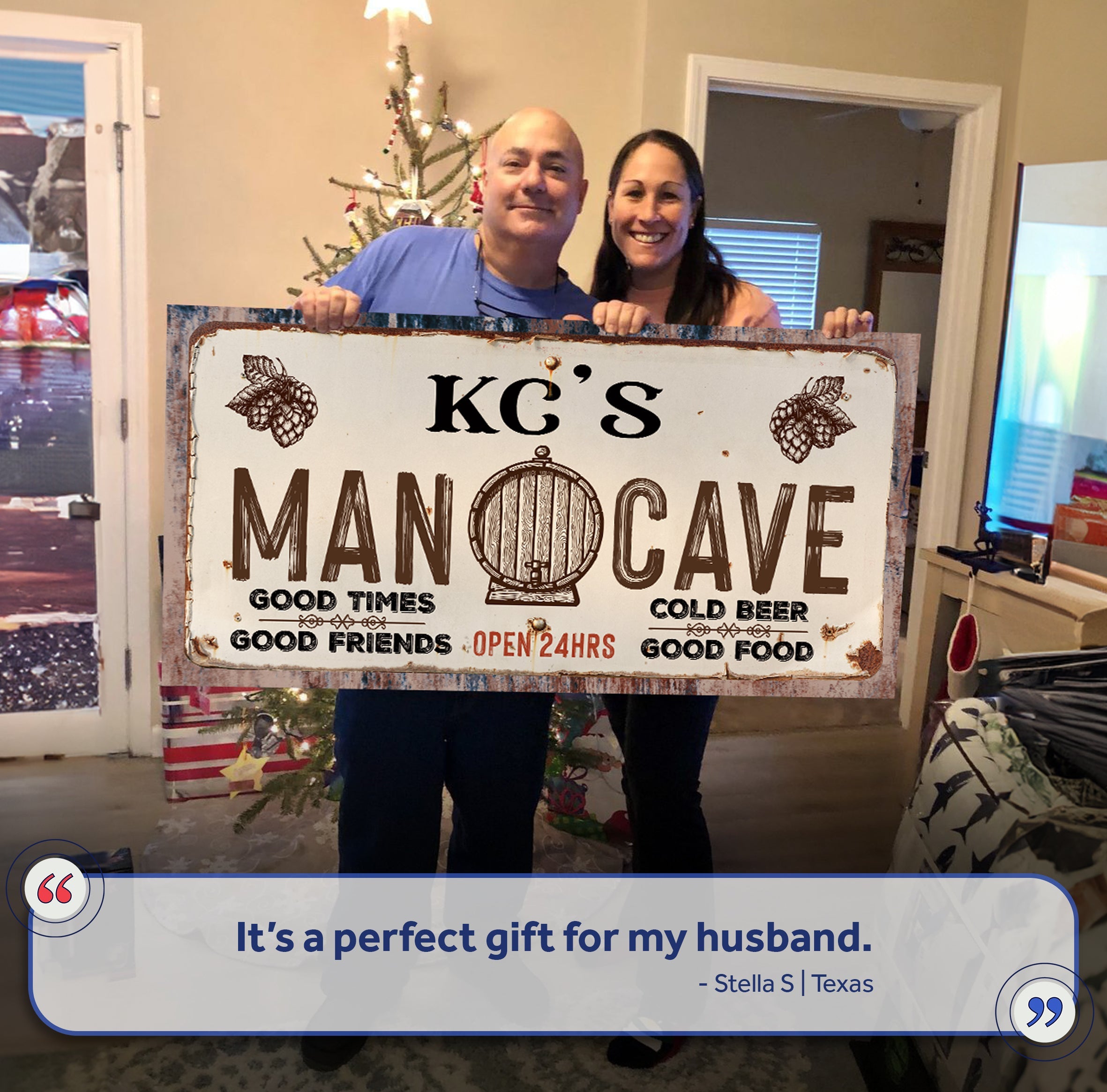 Man Cave Sign III on sale at MyriadMart