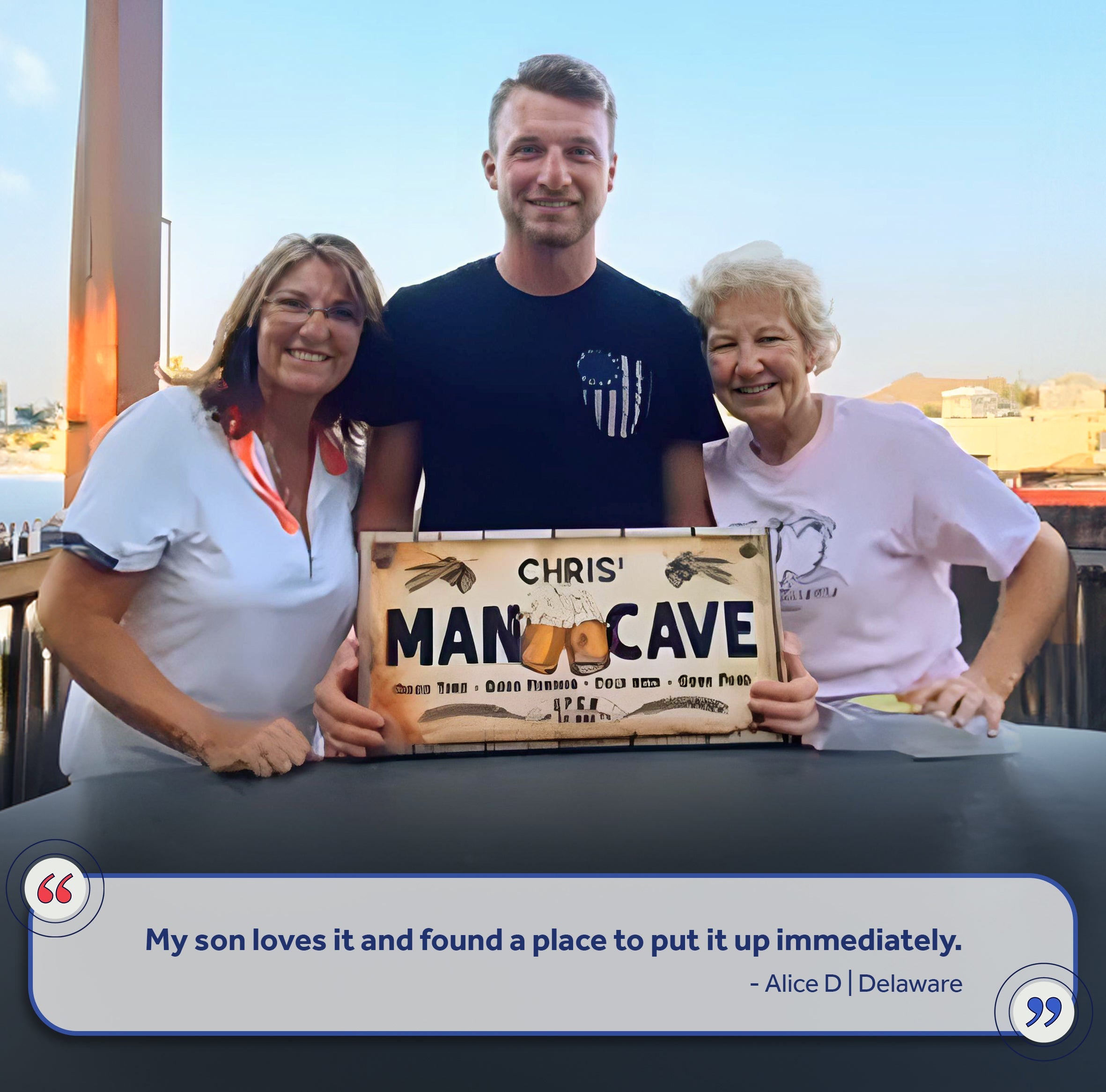 Man Cave Sign IV on sale at MyriadMart