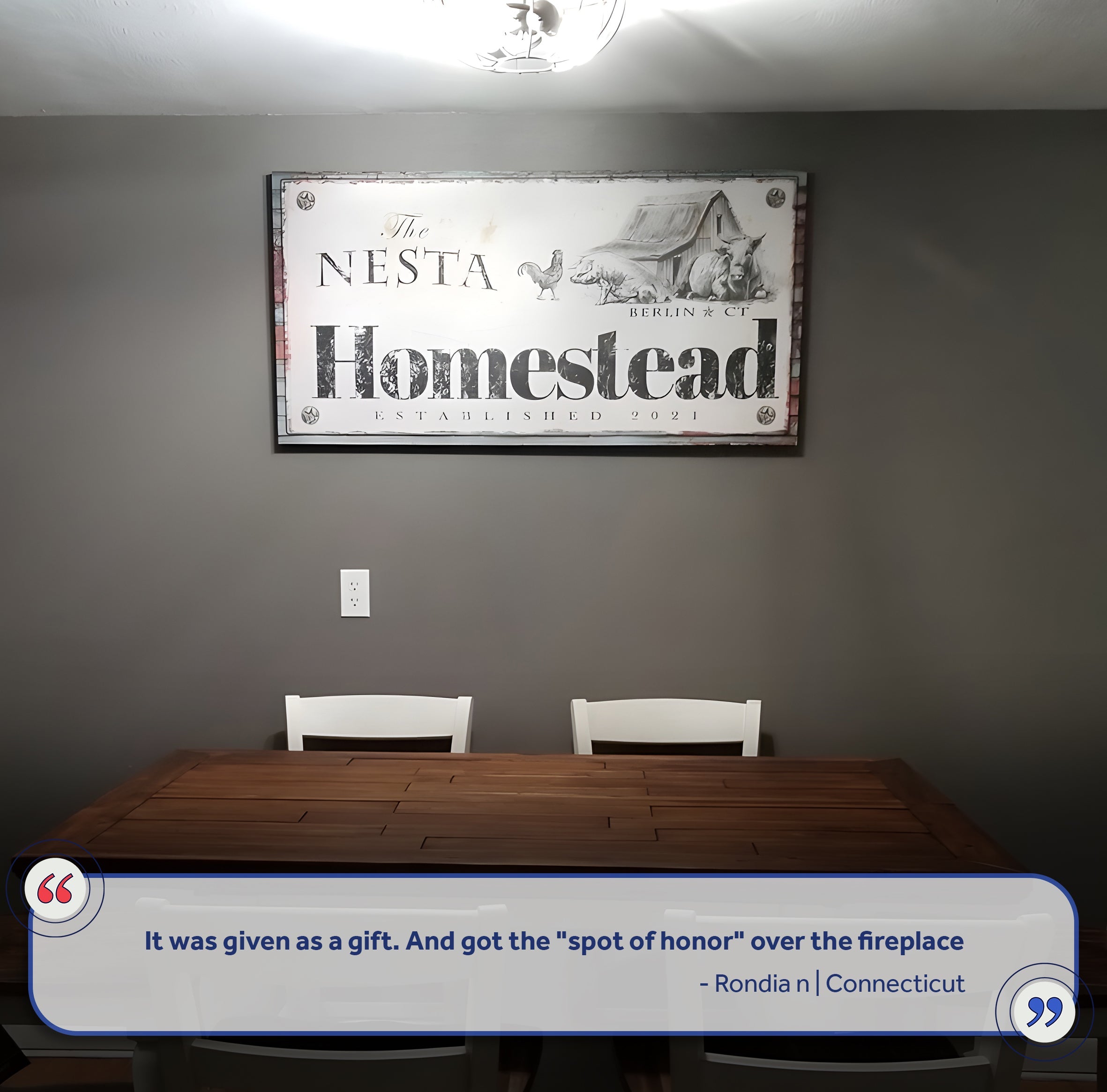 Homestead Sign III on sale at MyriadMart