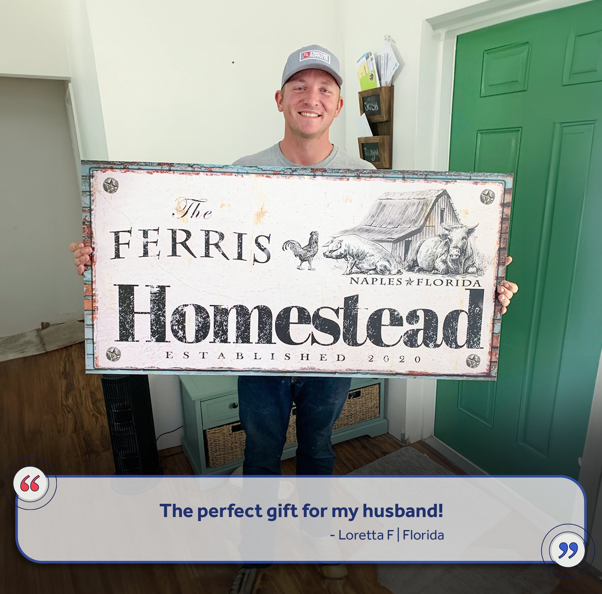 Homestead Sign III on sale at MyriadMart