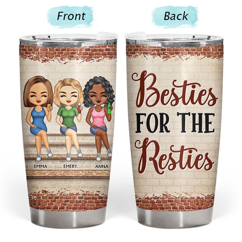 We're Not Sugar And Spice And Everything Nice We're Sage And Hood Best Friends - Bestie BFF Gift - Personalized Custom Tumbler - MyriadMart