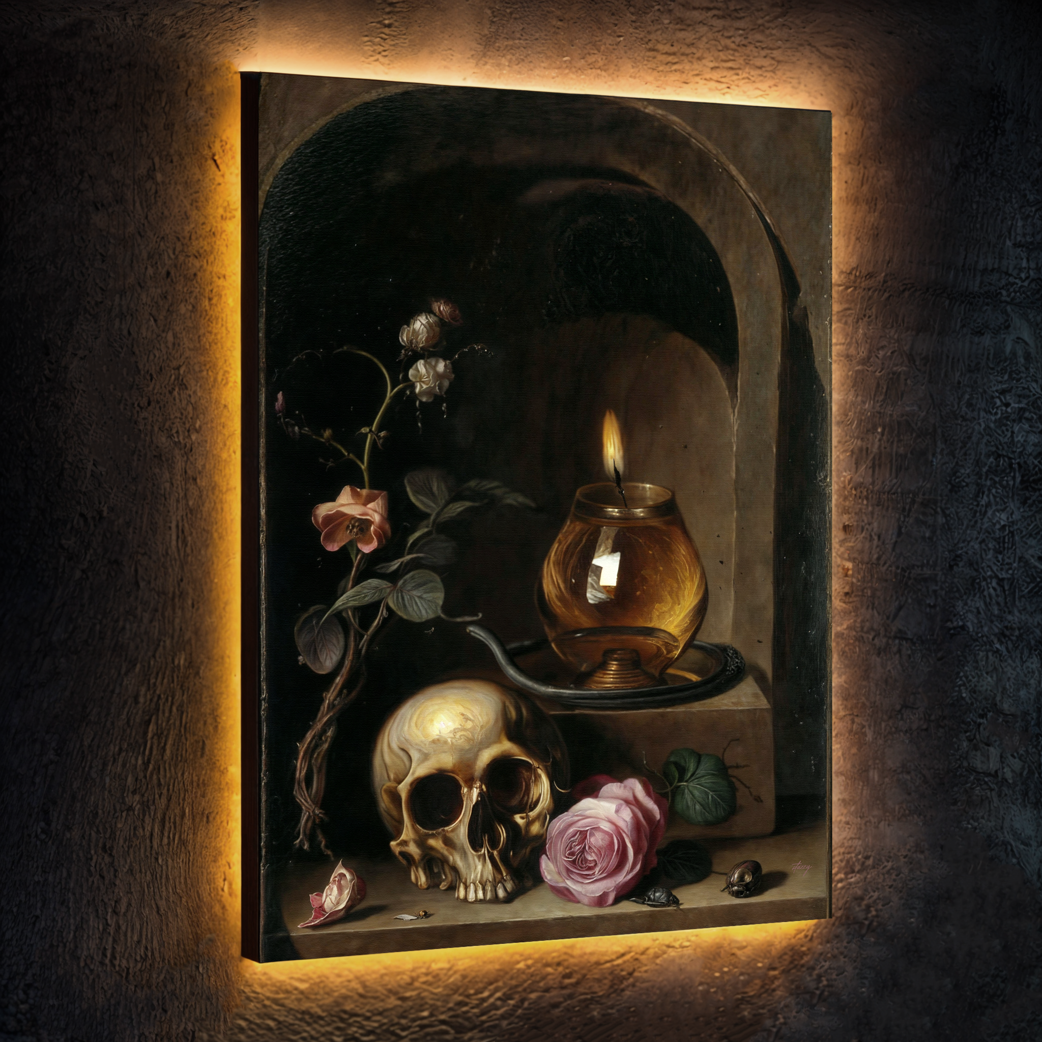 Canvas Print: "Vanitas Vigil" on sale at MyriadMart