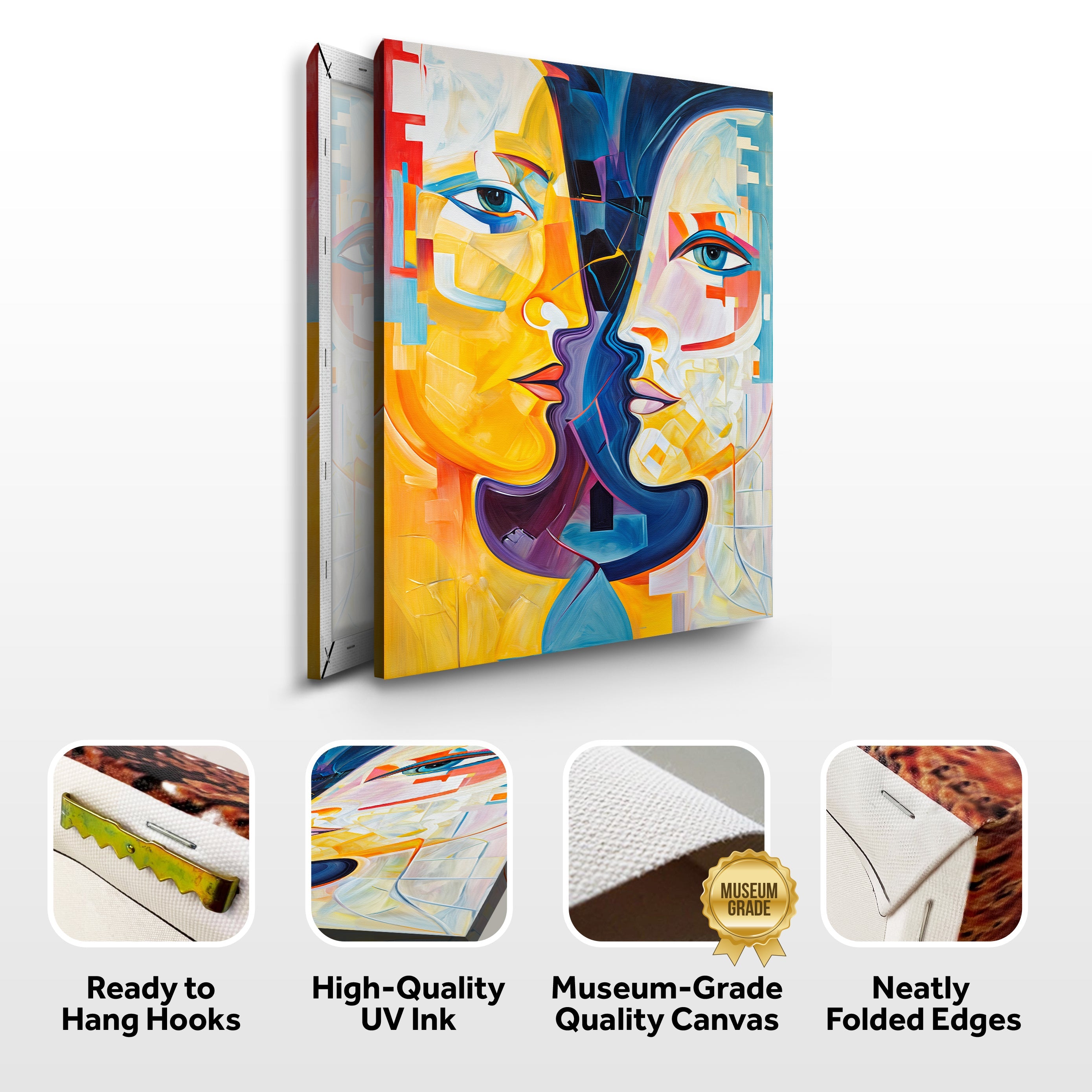 Canvas Print: "Chromatic Souls" on sale at MyriadMart